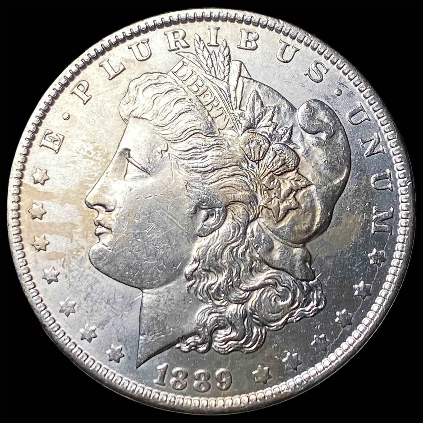 1889 Silver Morgan Dollar UNCIRCULATED: 1889 Silver Morgan Dollar UNCIRCULATED
