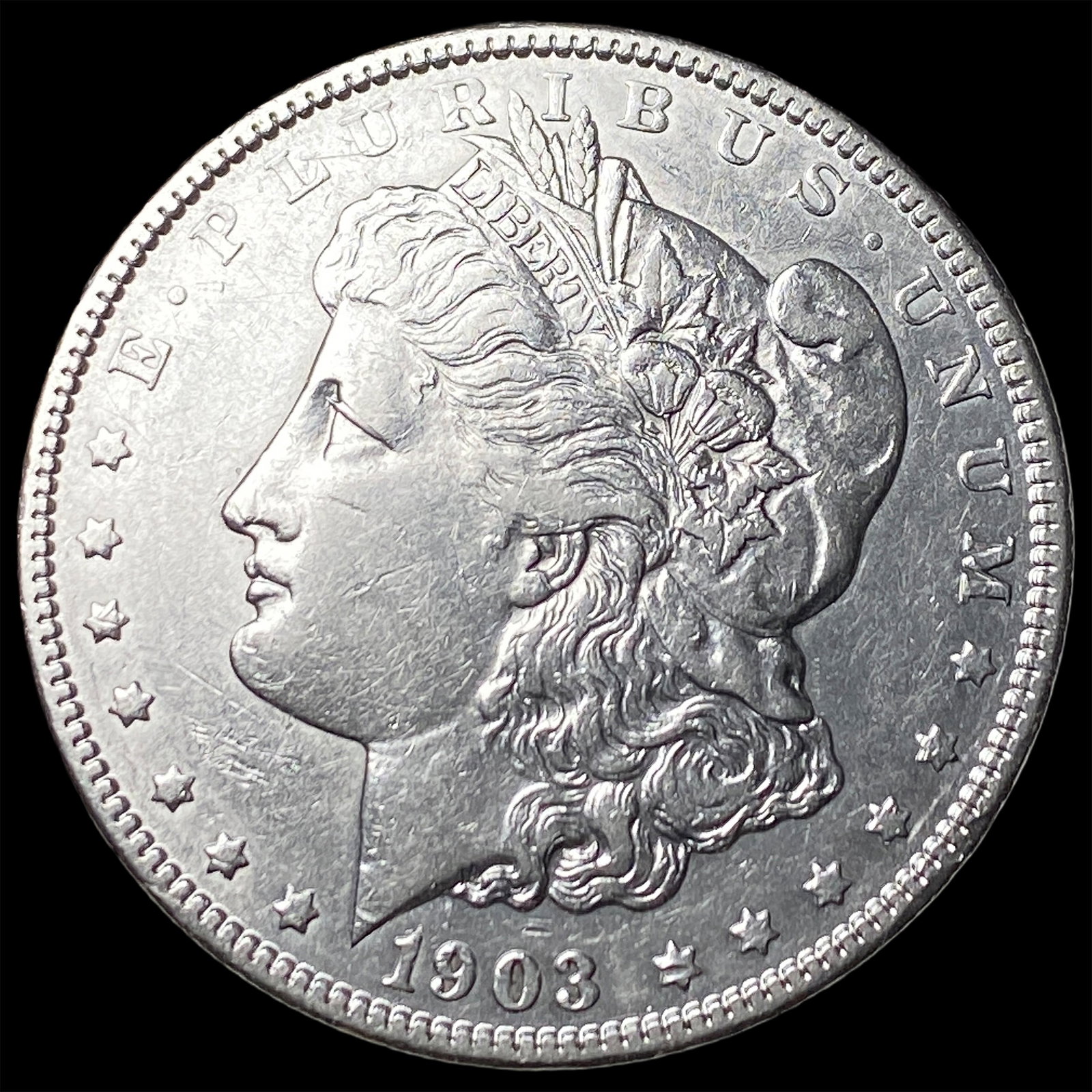 1903 Morgan Silver Dollar CLOSELY UNCIRCULATED: 1903 Morgan Silver Dollar CLOSELY UNCIRCULATED