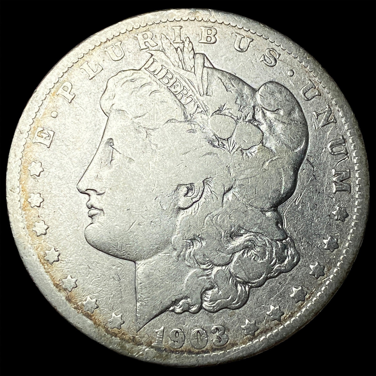 1903-S Silver Morgan Dollar NICELY CIRCULATED: 1903-S Silver Morgan Dollar NICELY CIRCULATED