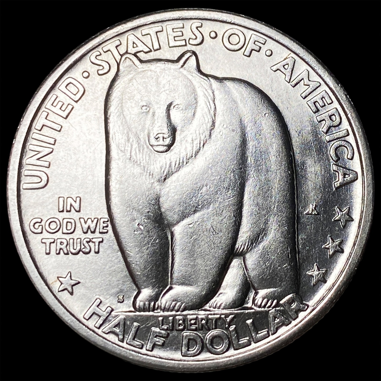 1936-S Silver Bay Bridge Half Dollar UNCIRCULATED: 1936-S Silver Bay Bridge Half Dollar UNCIRCULATED