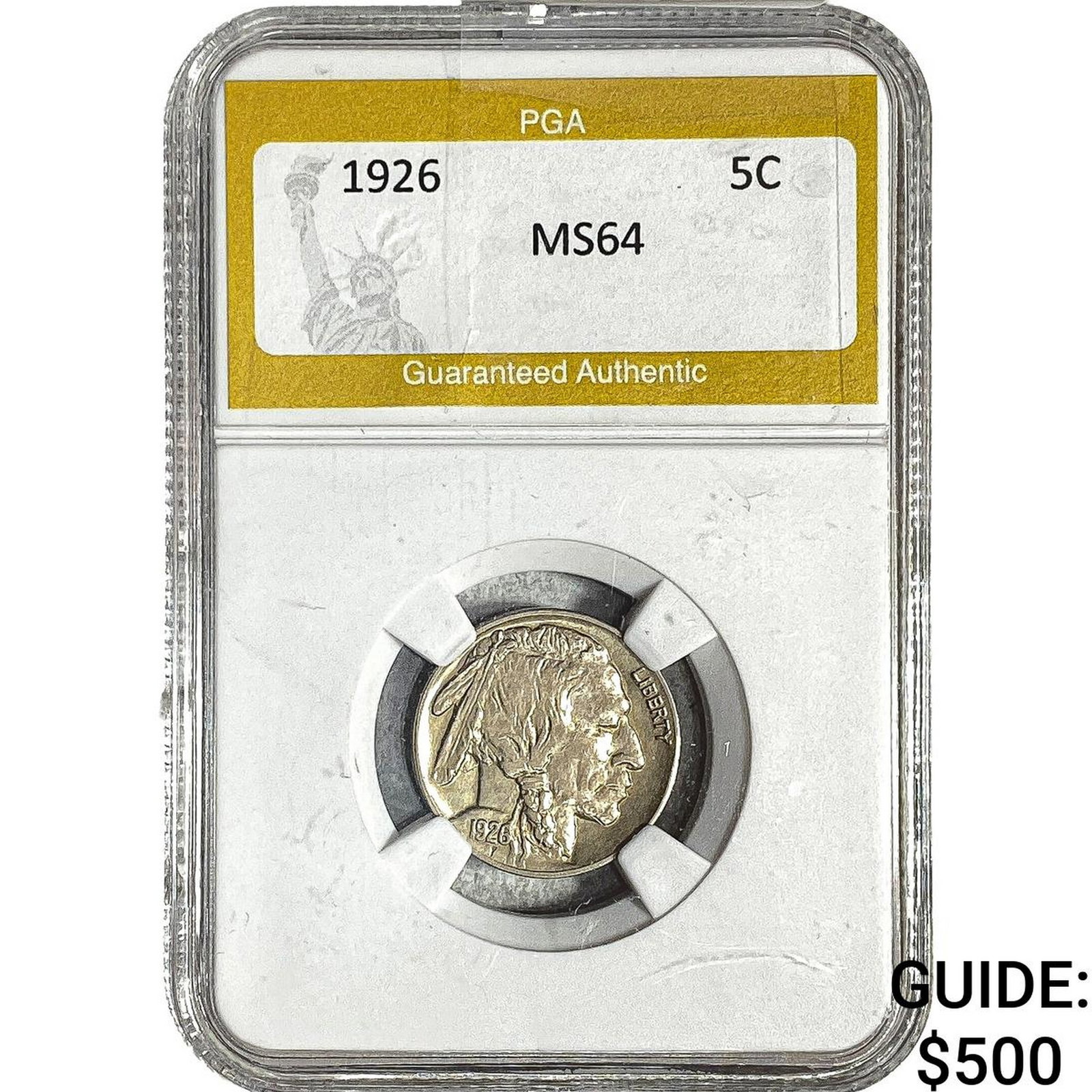 1926 Buffalo Nickel PGA MS64 (1 of 2)