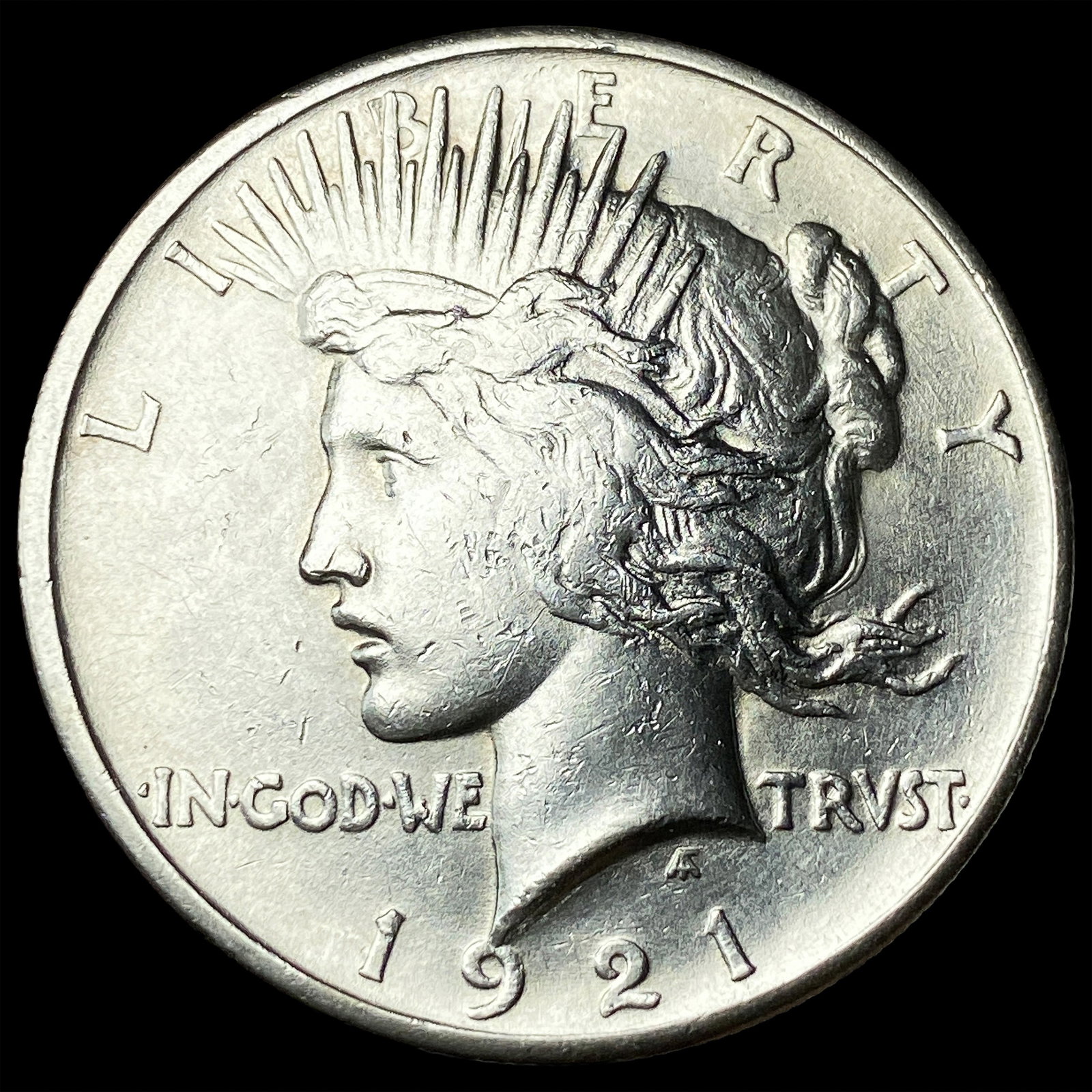 1921 Silver Peace Dollar UNCIRCULATED (1 of 2)