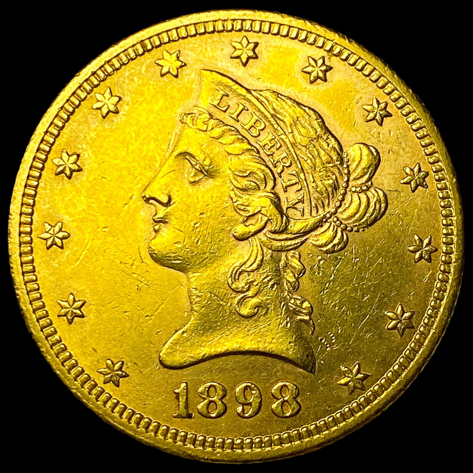 1898 Liberty Head $10 Eagle UNCIRCULATED: 1898 Liberty Head $10 Eagle UNCIRCULATED