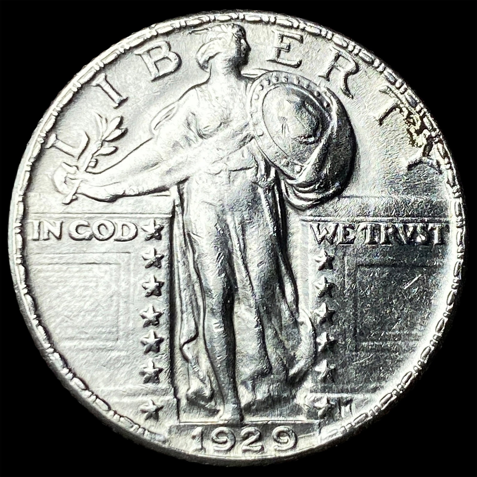 1929 Standing Liberty Silver Quarter UNCIRCULATED (1 of 2)