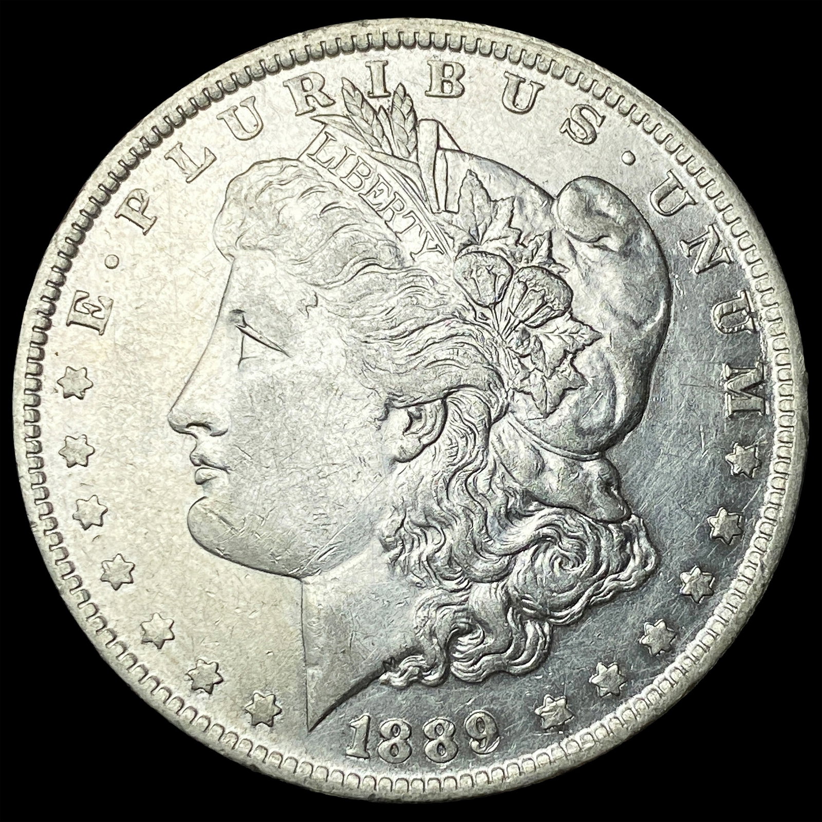 1889-O Silver Morgan Dollar CHOICE AU (1 of 2)