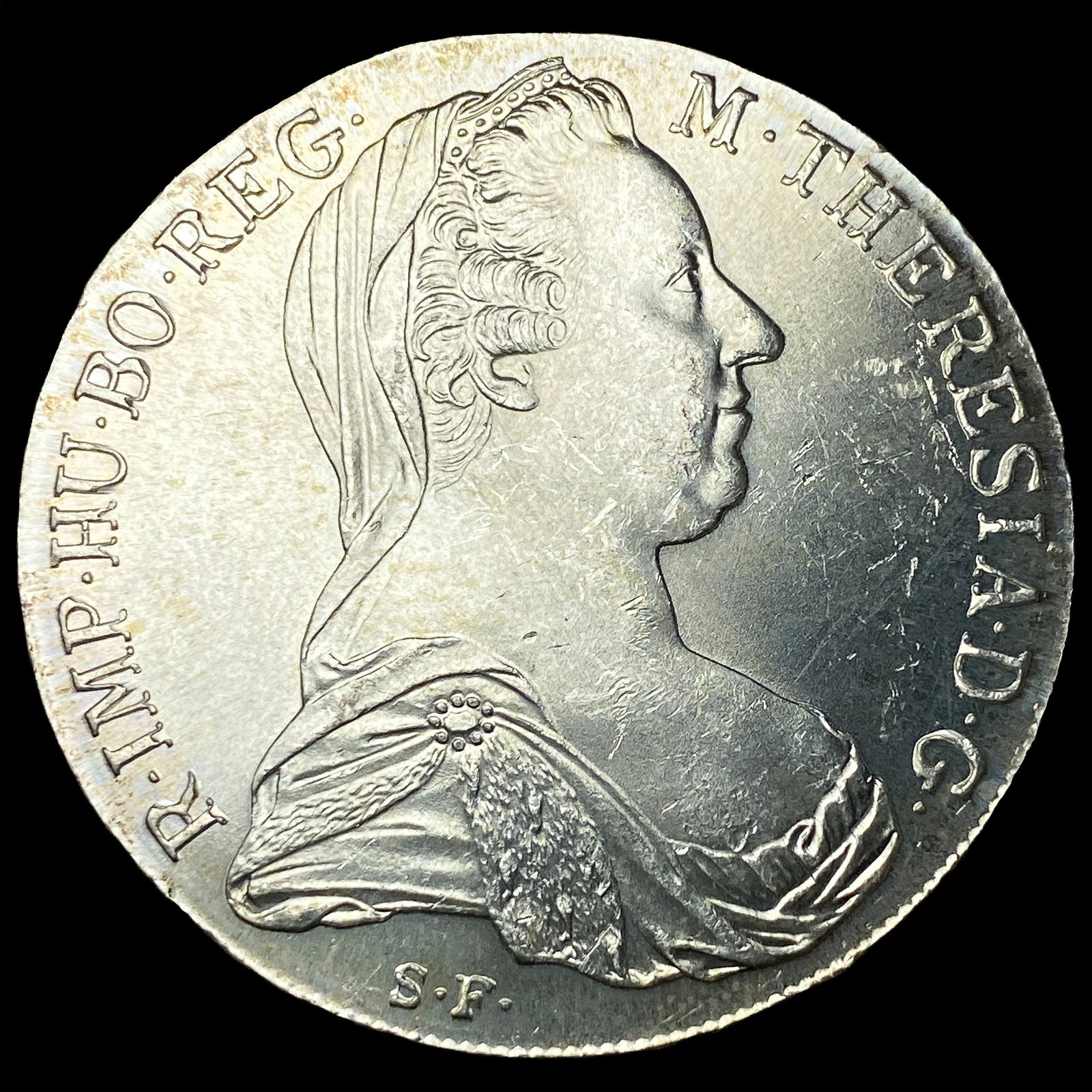 1780 Silver Maria Theresa Thaler GEM BU (1 of 2)