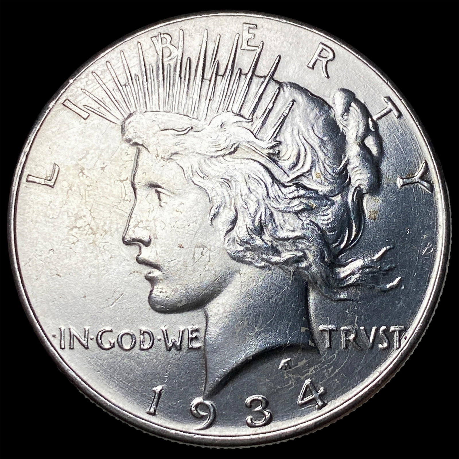 1934 Silver Peace Dollar UNCIRCULATED (1 of 2)