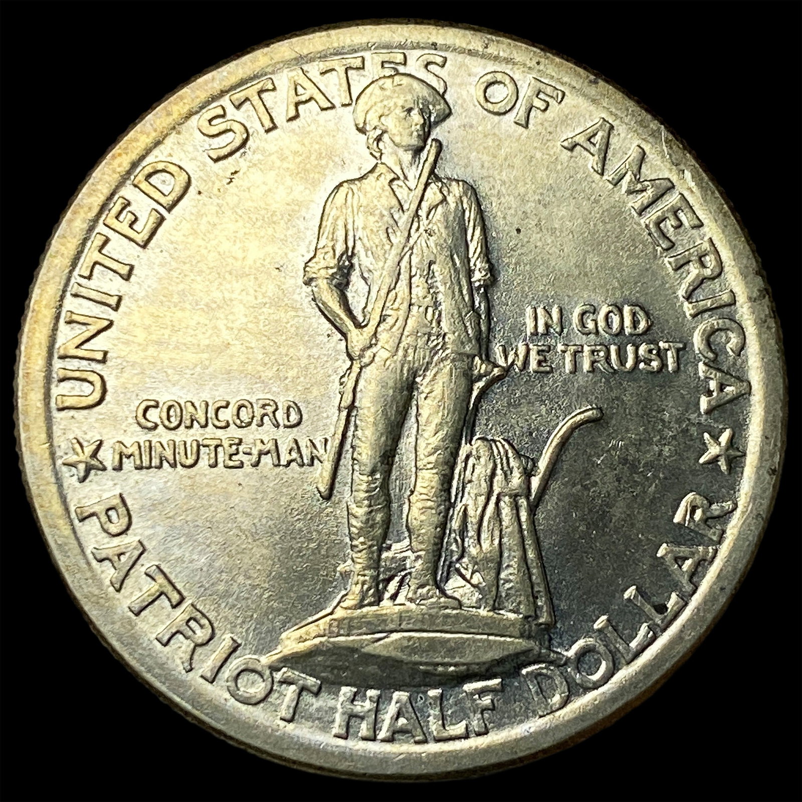 1925 Silver Lexington-Concord Half Dollar GEM BU (1 of 2)