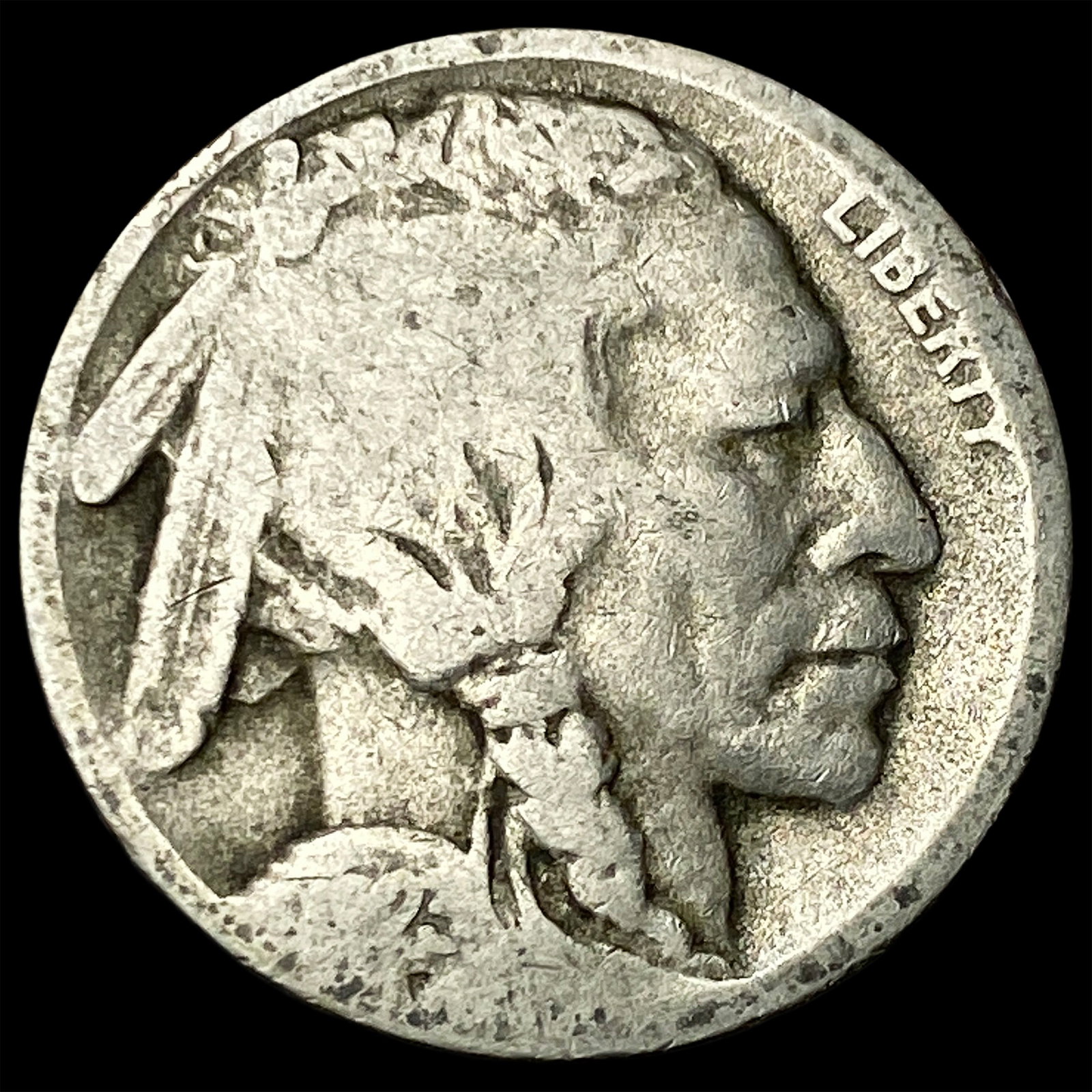 1923-S Buffalo Nickel ABOUT UNCIRCULATED (1 of 2)