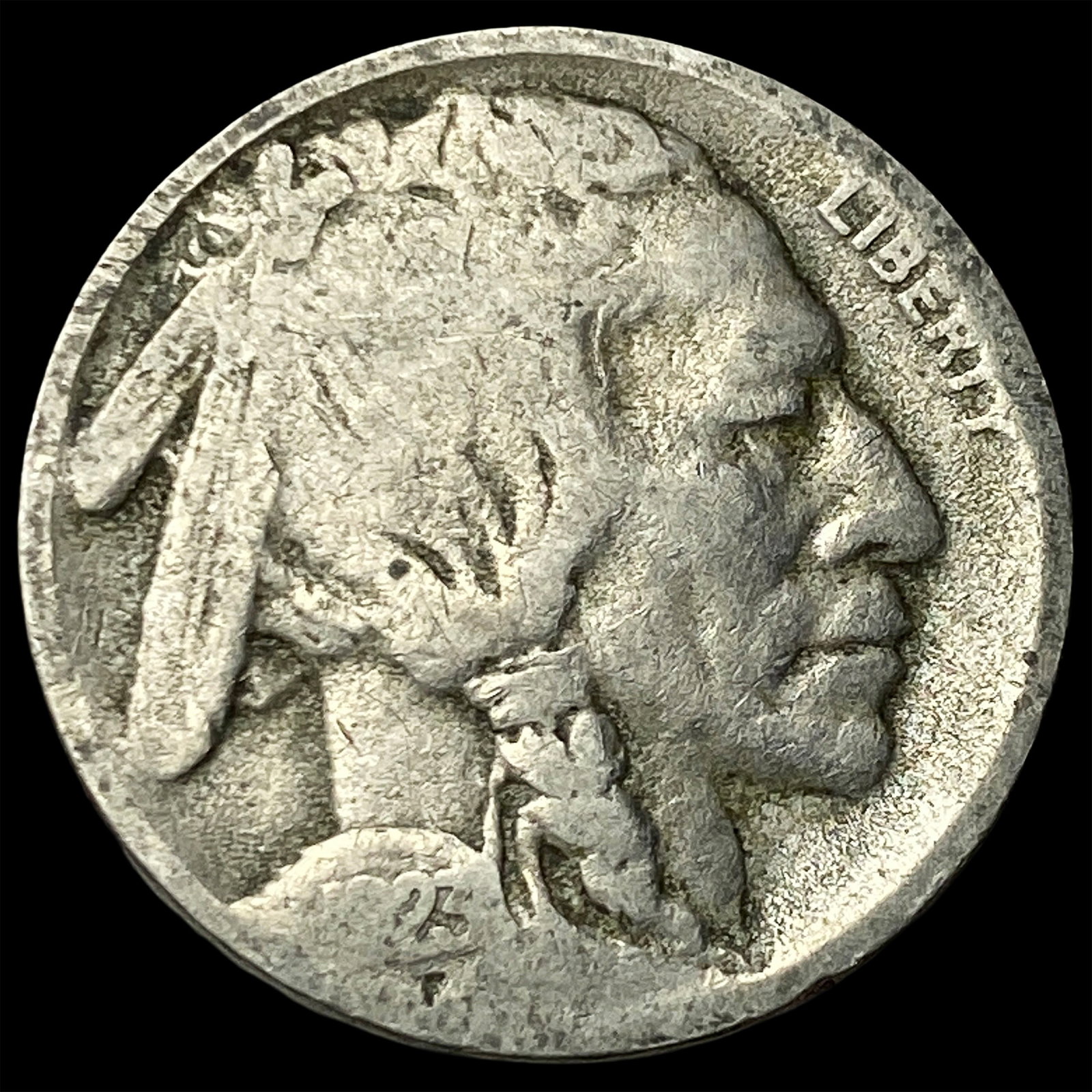 1923-S Buffalo Nickel ABOUT UNCIRCULATED (1 of 2)