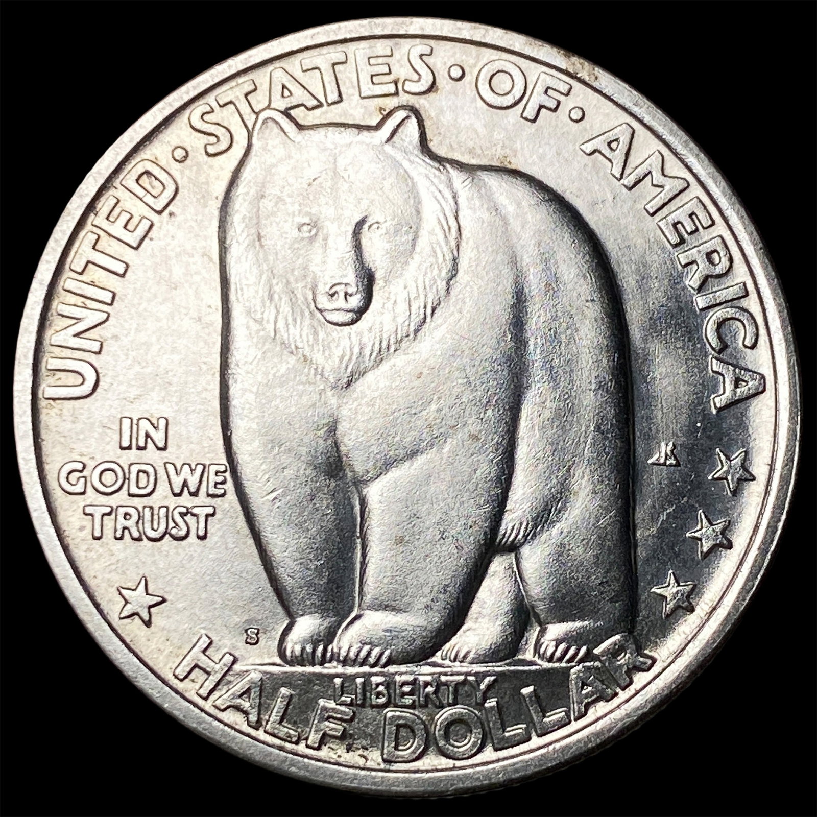 1936-S Silver Bay Bridge Half Dollar UNCIRCULATED: 1936-S Silver Bay Bridge Half Dollar UNCIRCULATED