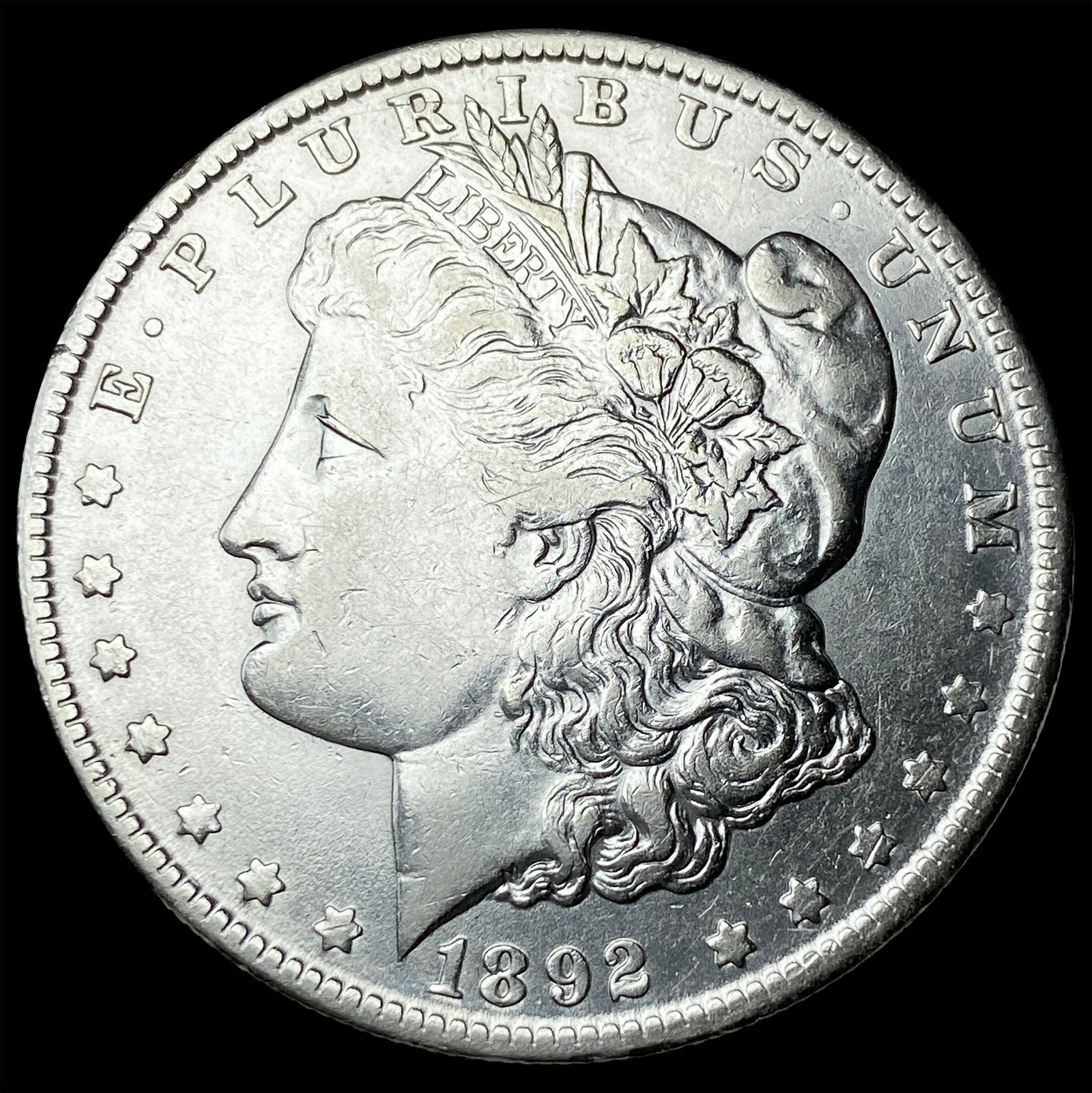 1892-O Silver Morgan Dollar CLOSELY UNCIRCULATED (1 of 2)