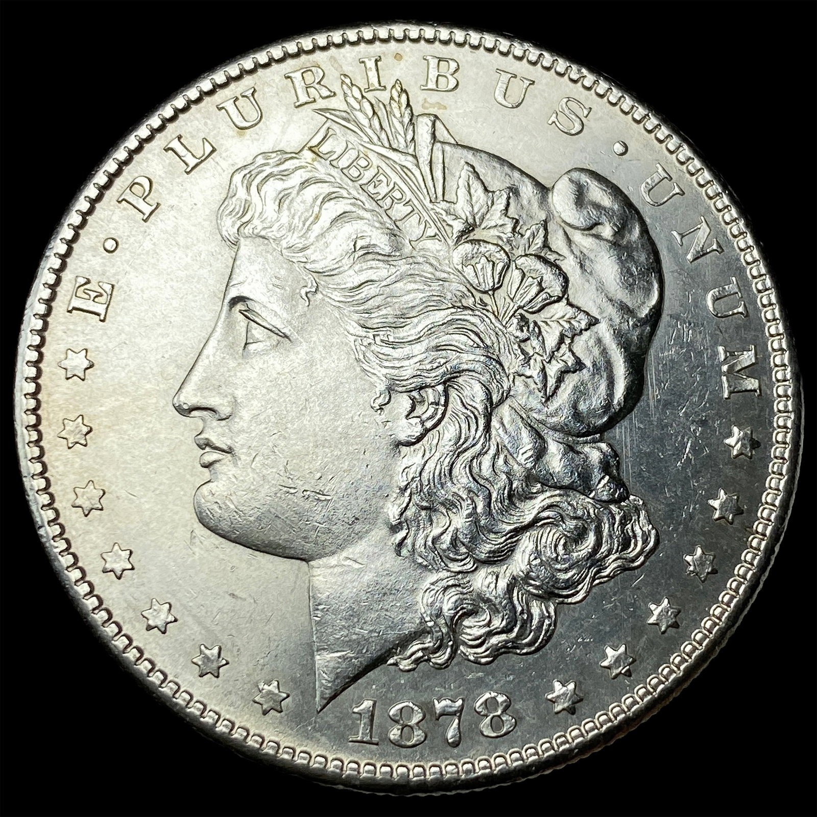1878-S Silver Morgan Dollar UNCIRCULATED: 1878-S Silver Morgan Dollar UNCIRCULATED