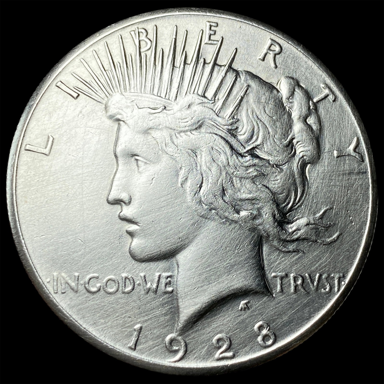 1928 Peace Silver Dollar CLOSELY UNCIRCULATED (1 of 2)