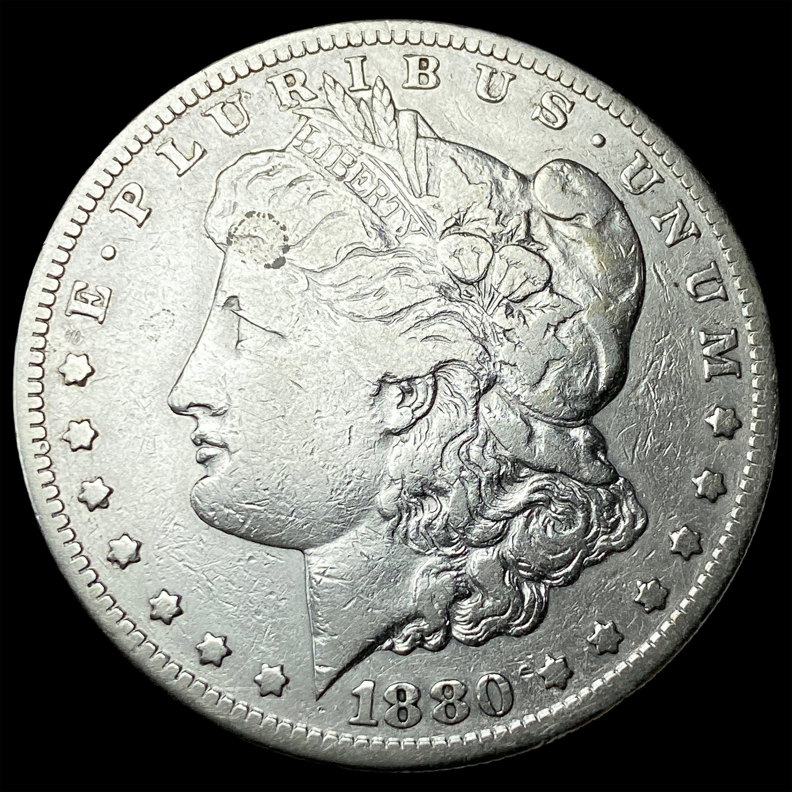1880-S Silver Morgan Dollar HIGH GRADE: 1880-S Silver Morgan Dollar HIGH GRADE