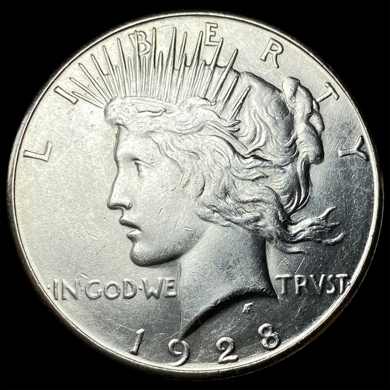 1928-S Silver Peace Dollar UNCIRCULATED: 1928-S Silver Peace Dollar UNCIRCULATED