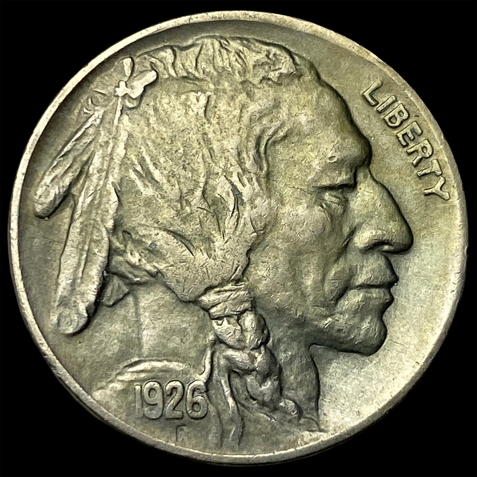 1926-P Nickel Five Cents (Buffalo Nickel) CLOSELY UNCIRCULATED (1 of 2)