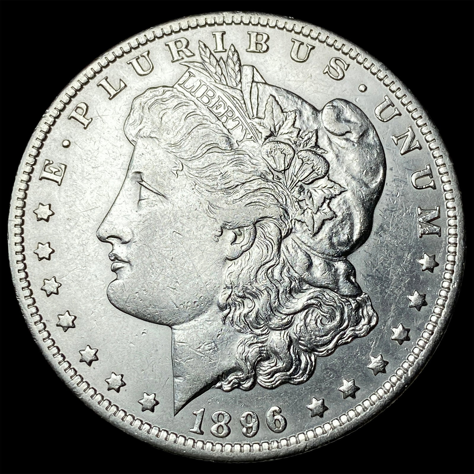 1896-O Silver Morgan Dollar CLOSELY UNCIRCULATED: 1896-O Silver Morgan Dollar CLOSELY UNCIRCULATED