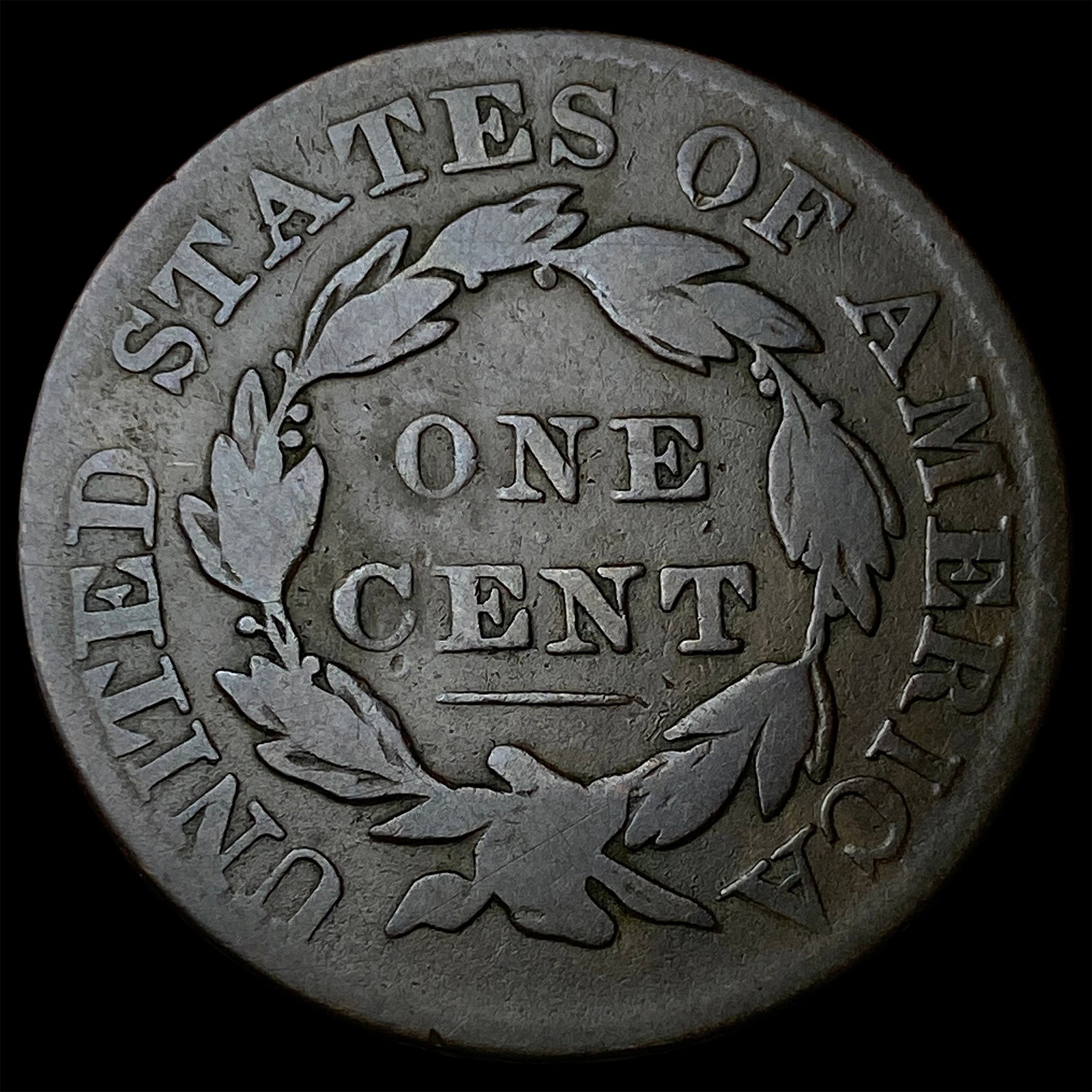 1830 Large Cent LIGHTLY CIRCULATED - 2