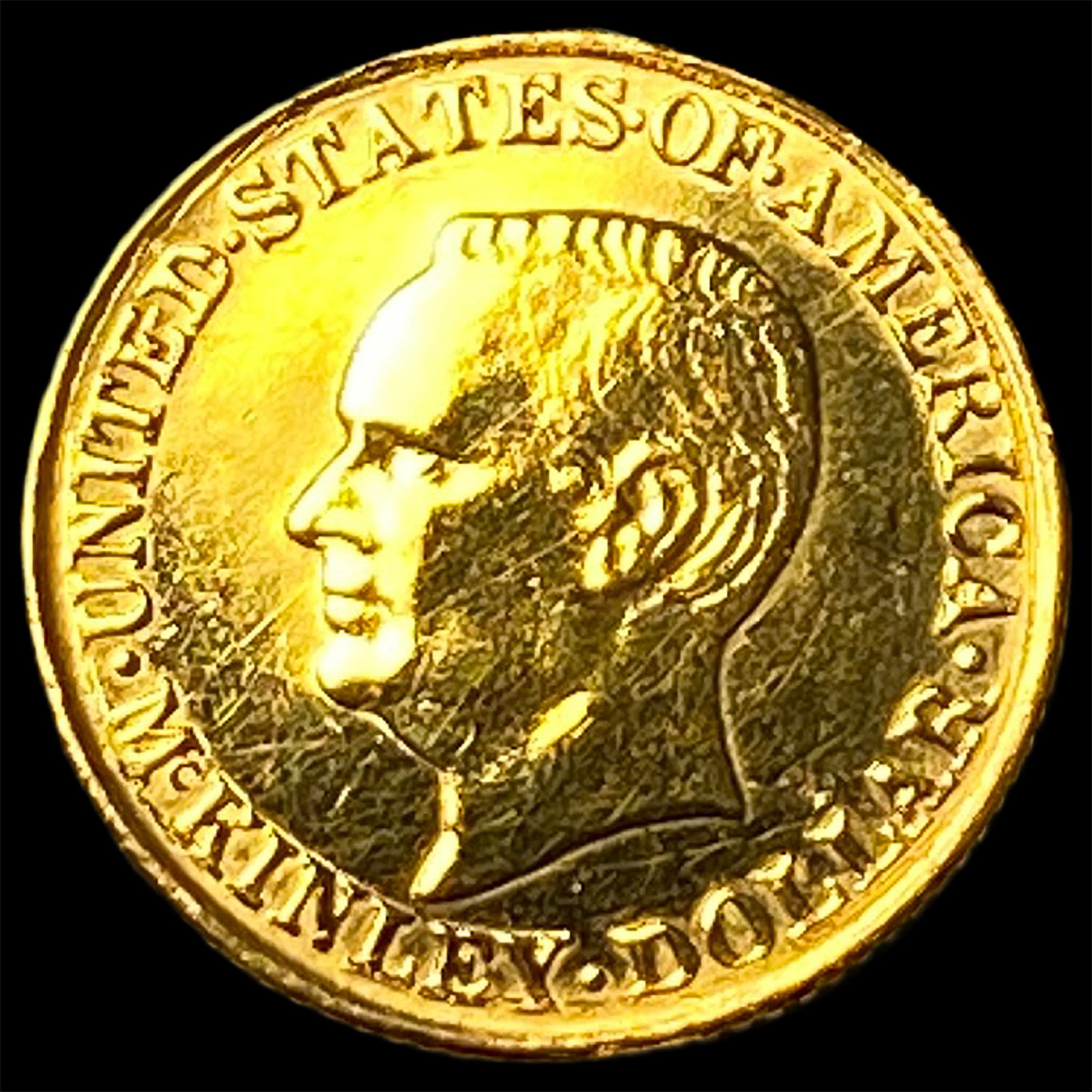 1916 McKinley Gold Dollar HIGH GRADE: 1916 McKinley Gold Dollar HIGH GRADE