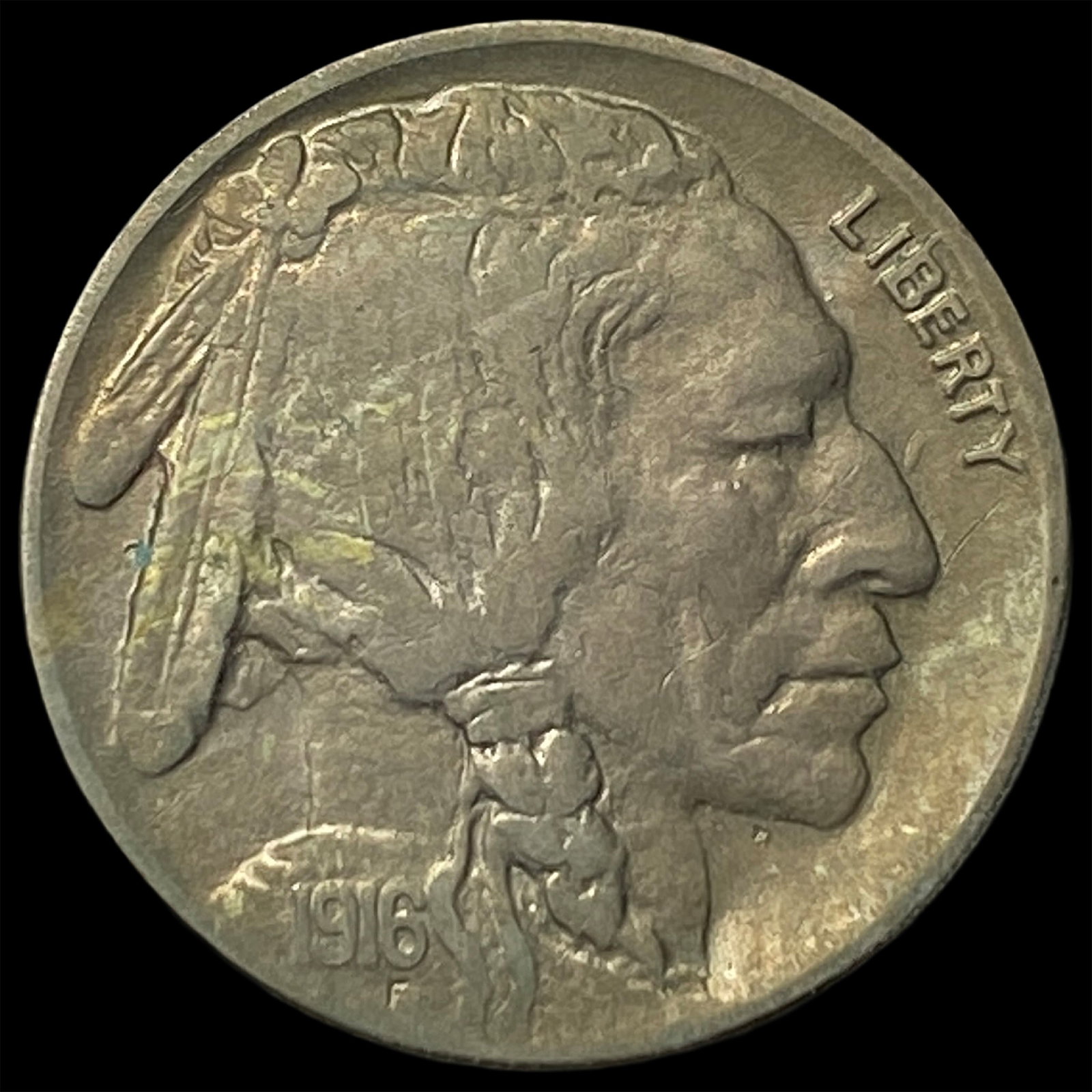 1916-D Buffalo Nickel CLOSELY UNCIRCULATED (1 of 2)