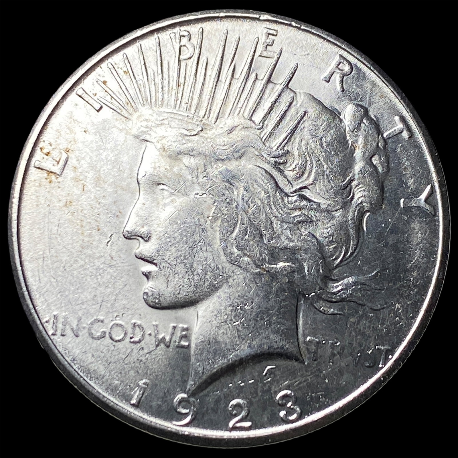 1923 Silver Peace Dollar UNCIRCULATED (1 of 2)