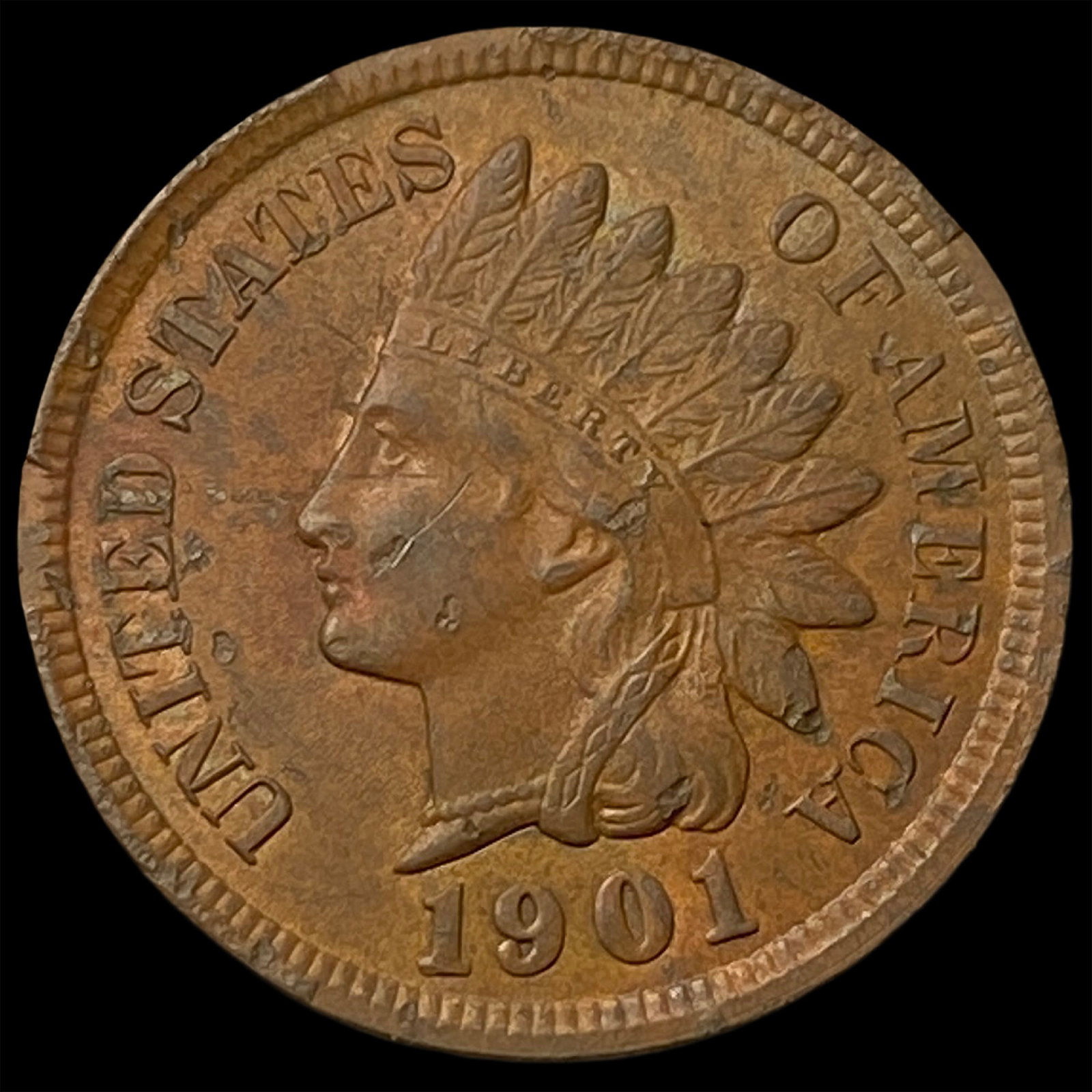 1901 Indian Head Cent UNCIRCULATED (1 of 2)