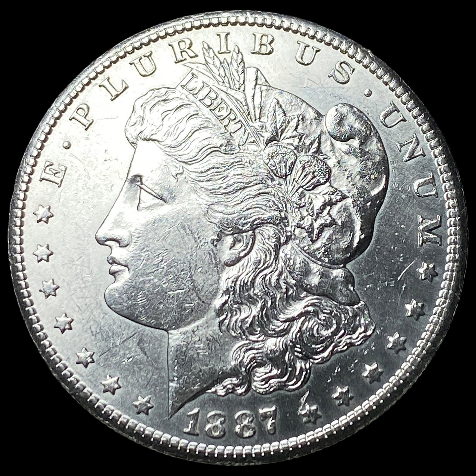 1887 Morgan Silver Dollar UNCIRCULATED: 1887 Morgan Silver Dollar UNCIRCULATED