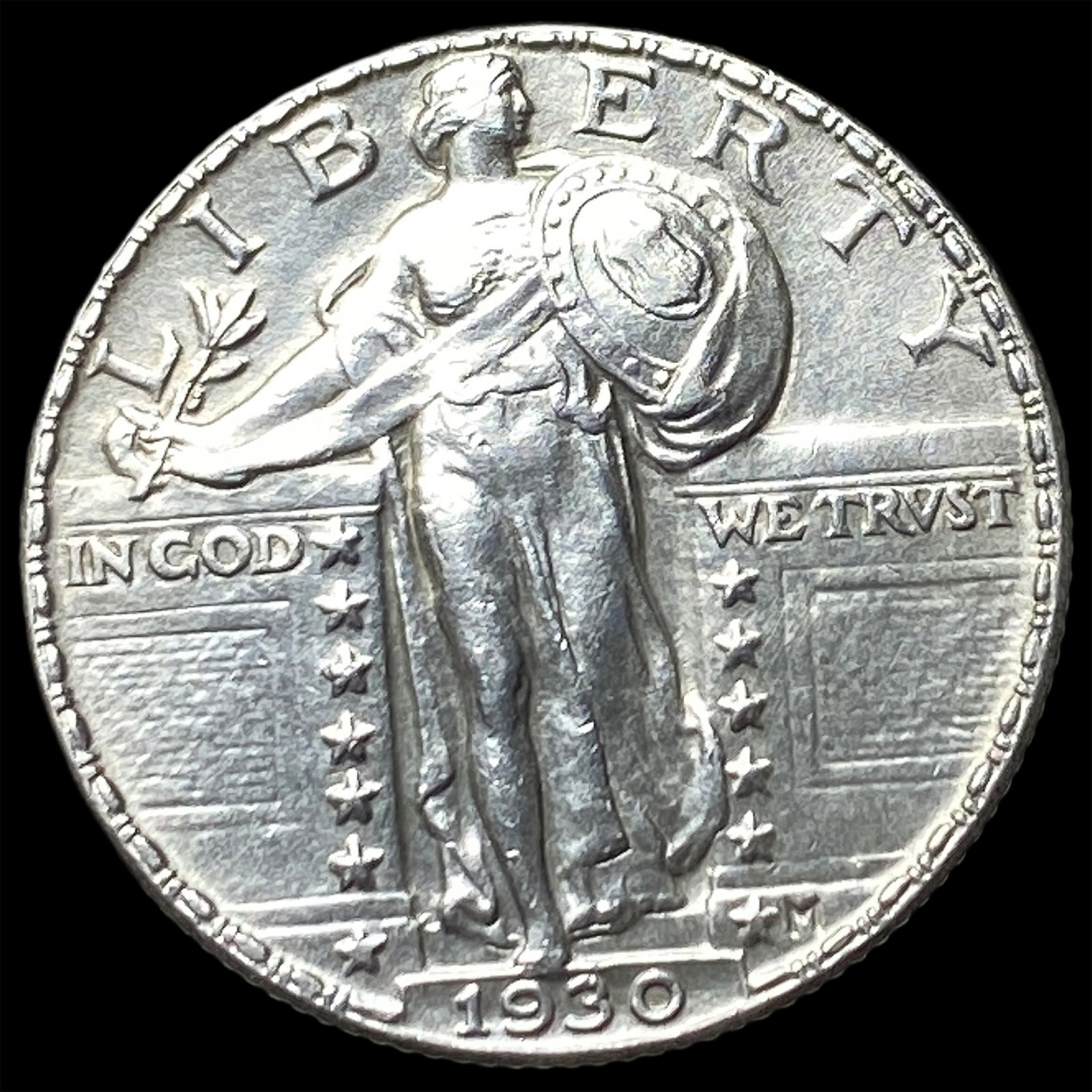 1930 FH Standing Liberty Quarter UNCIRCULATED: 1930 FH Standing Liberty Quarter UNCIRCULATED