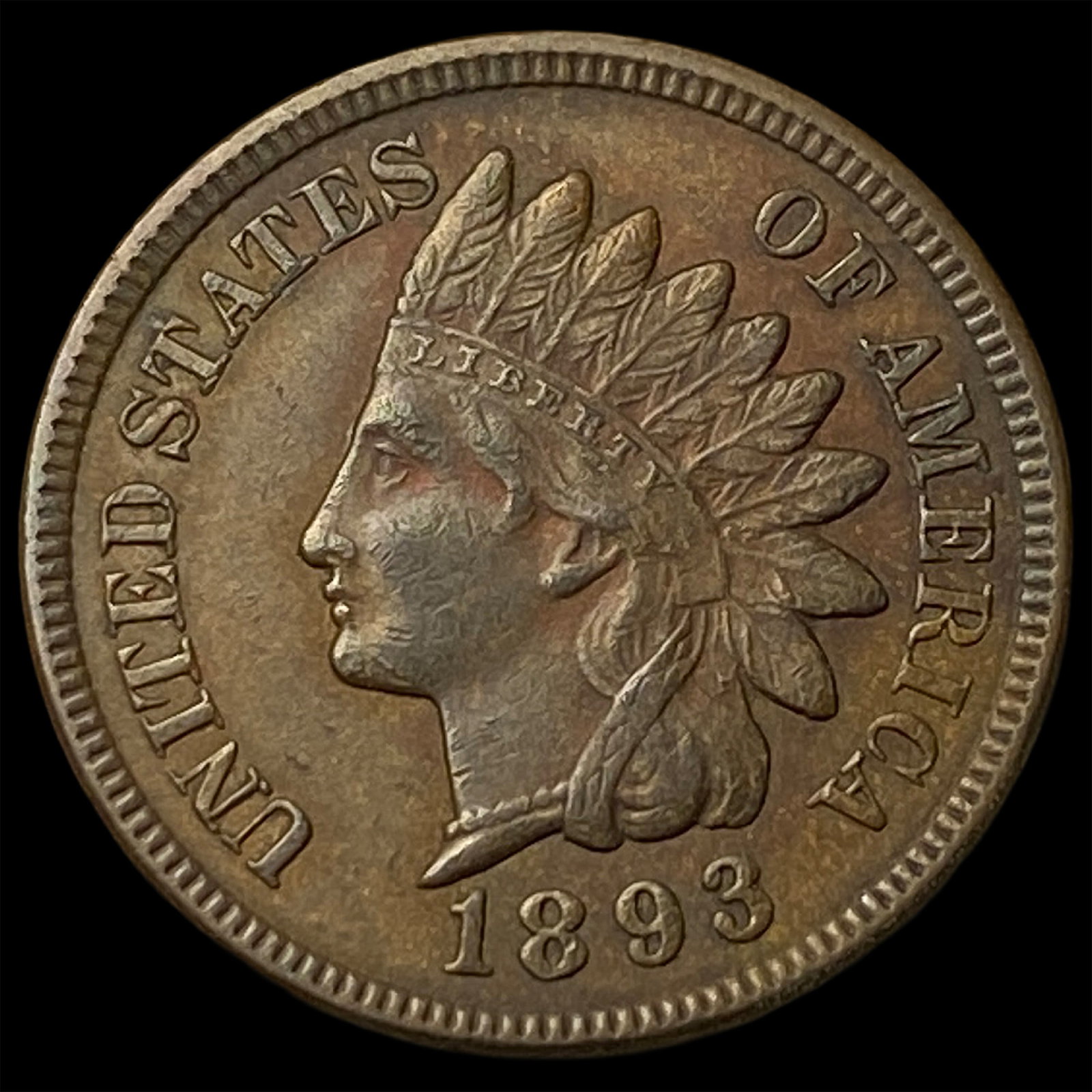1893 Indian Head Cent UNCIRCULATED (1 of 2)