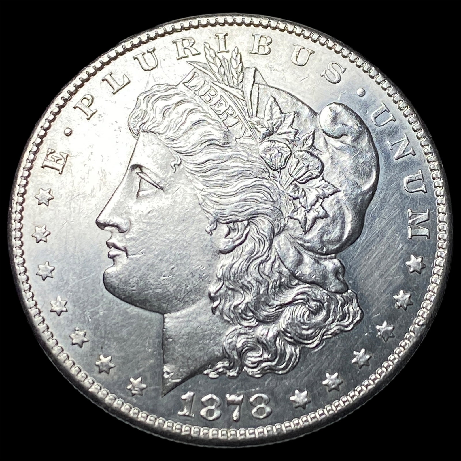 1878 Silver Morgan Dollar UNCIRCULATED: 1878 Silver Morgan Dollar UNCIRCULATED