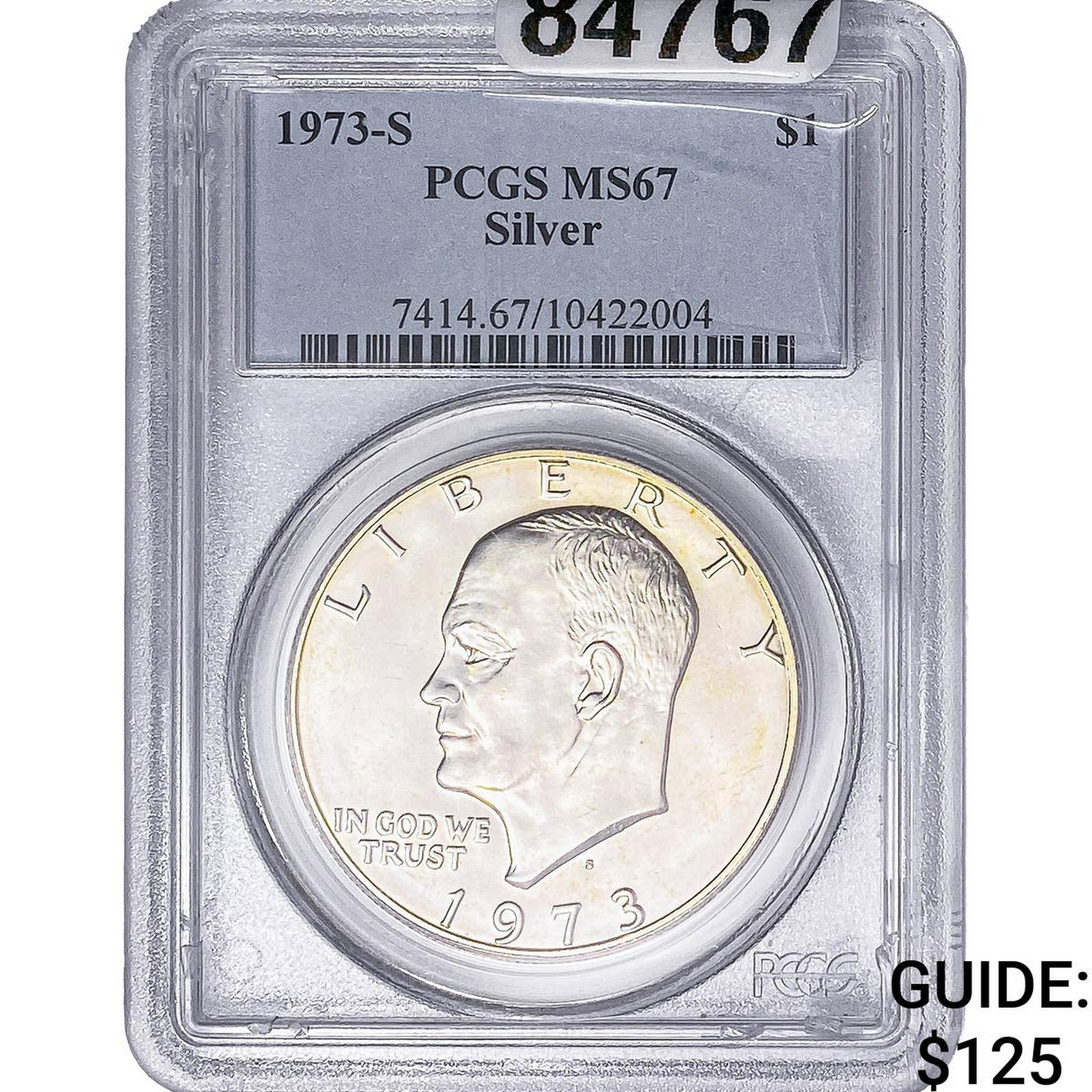 1973-S Eisenhower Dollar PCGS MS67 (1 of 2)