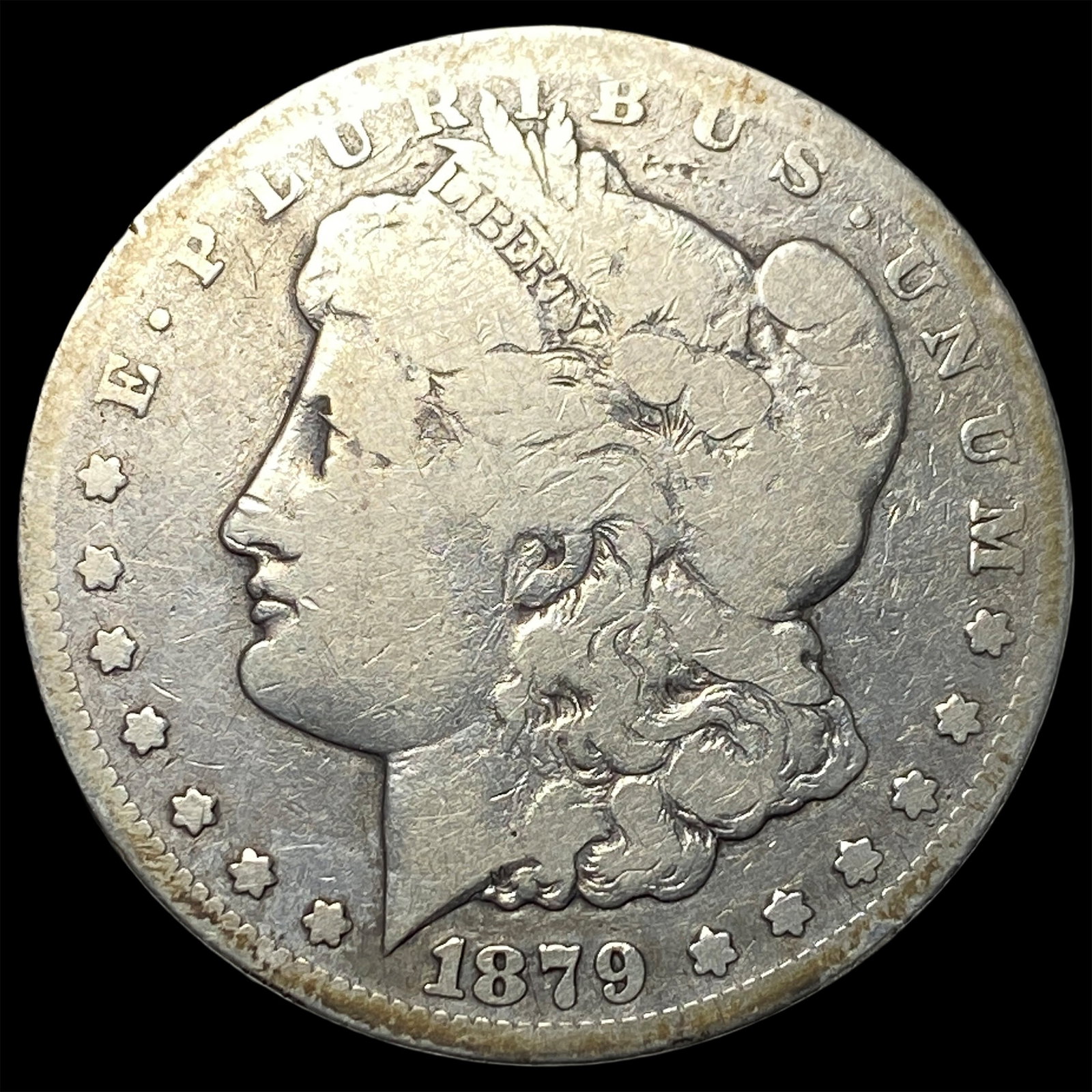 1879-CC Silver Morgan Dollar NICELY CIRCULATED (1 of 2)