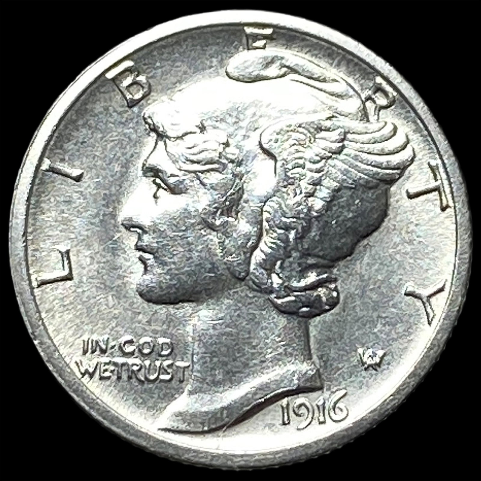 1916 Mercury Dime UNCIRCULATED (1 of 2)