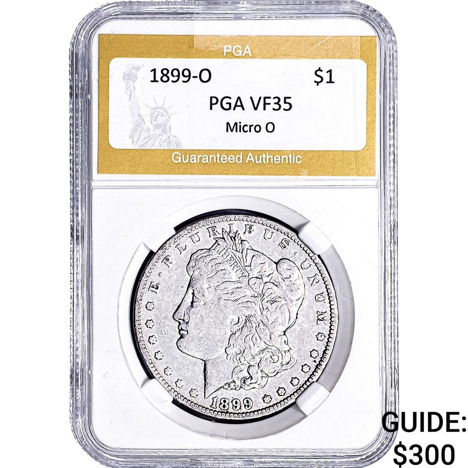 1899-O Morgan Silver Dollar PGA VF35 Micro O (1 of 2)