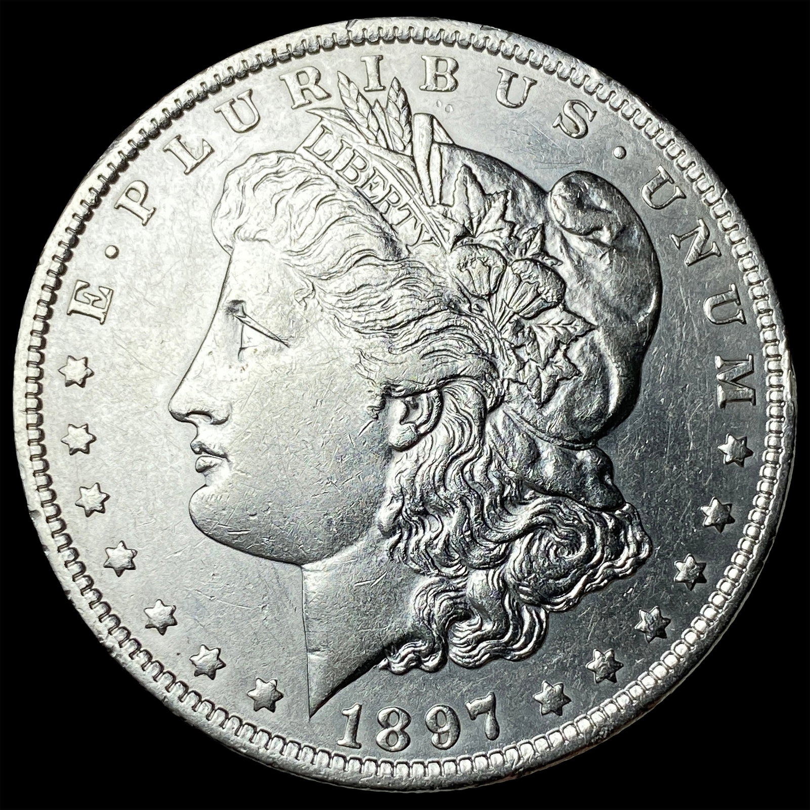 1897-O Silver Morgan Dollar CLOSELY UNCIRCULATED (1 of 2)