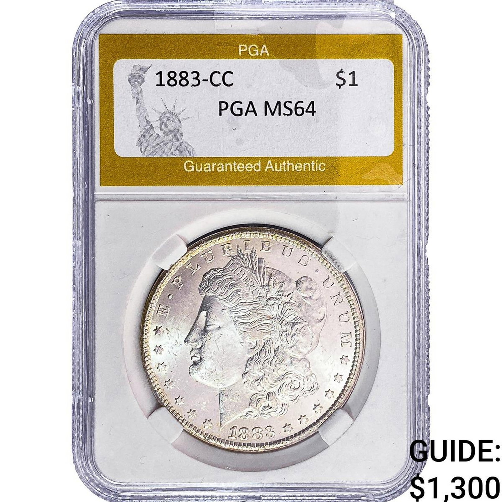 1883-CC Morgan Silver Dollar PGA MS64 (1 of 2)