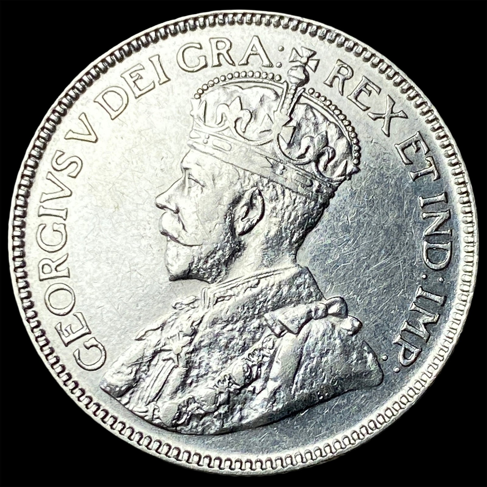 1929 Canada Silver 25 Cents CLOSELY UNCIRCULATED (1 of 2)