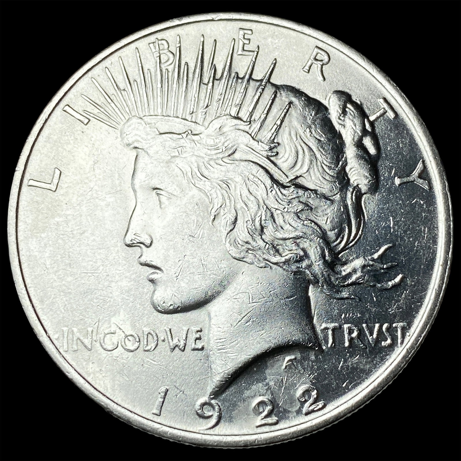 1922 Silver Peace Dollar UNCIRCULATED (1 of 2)