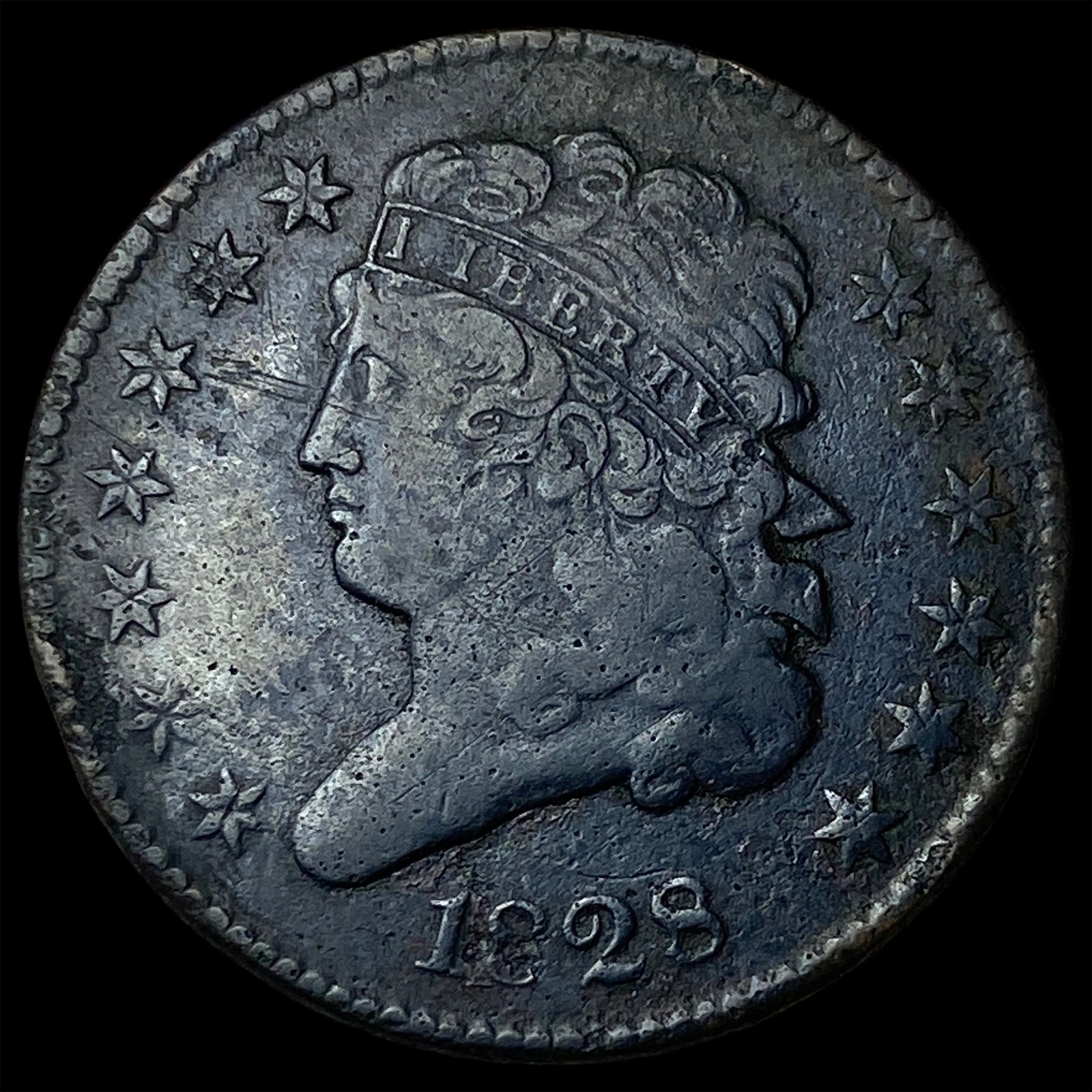 1828 Classic Head Half Cent LIGHTLY CIRCULATED (1 of 2)