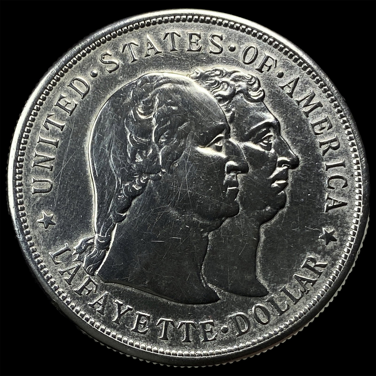 1900 Silver Lafayette Dollar CLOSELY UNCIRCULATED: 1900 Silver Lafayette Dollar CLOSELY UNCIRCULATED