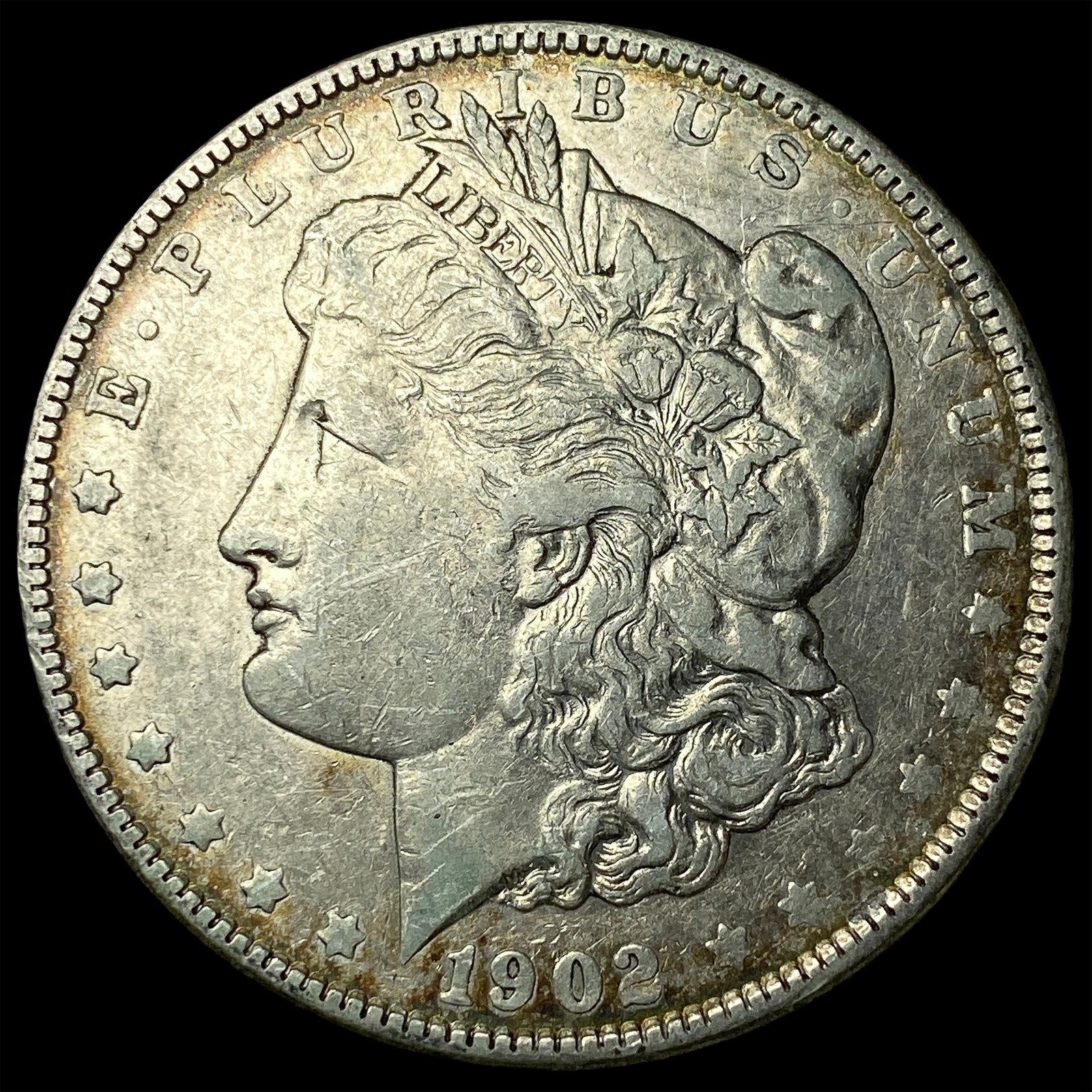1902 Morgan Silver Dollar CLOSELY UNCIRCULATED (1 of 2)
