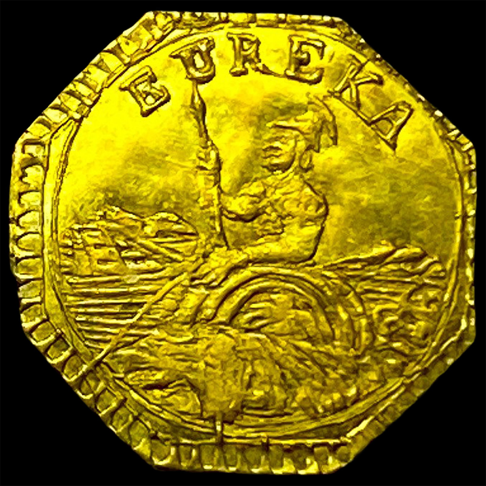 1881 Gold California Fractional 1/2 Dollar UNCIRCULATED (1 of 2)