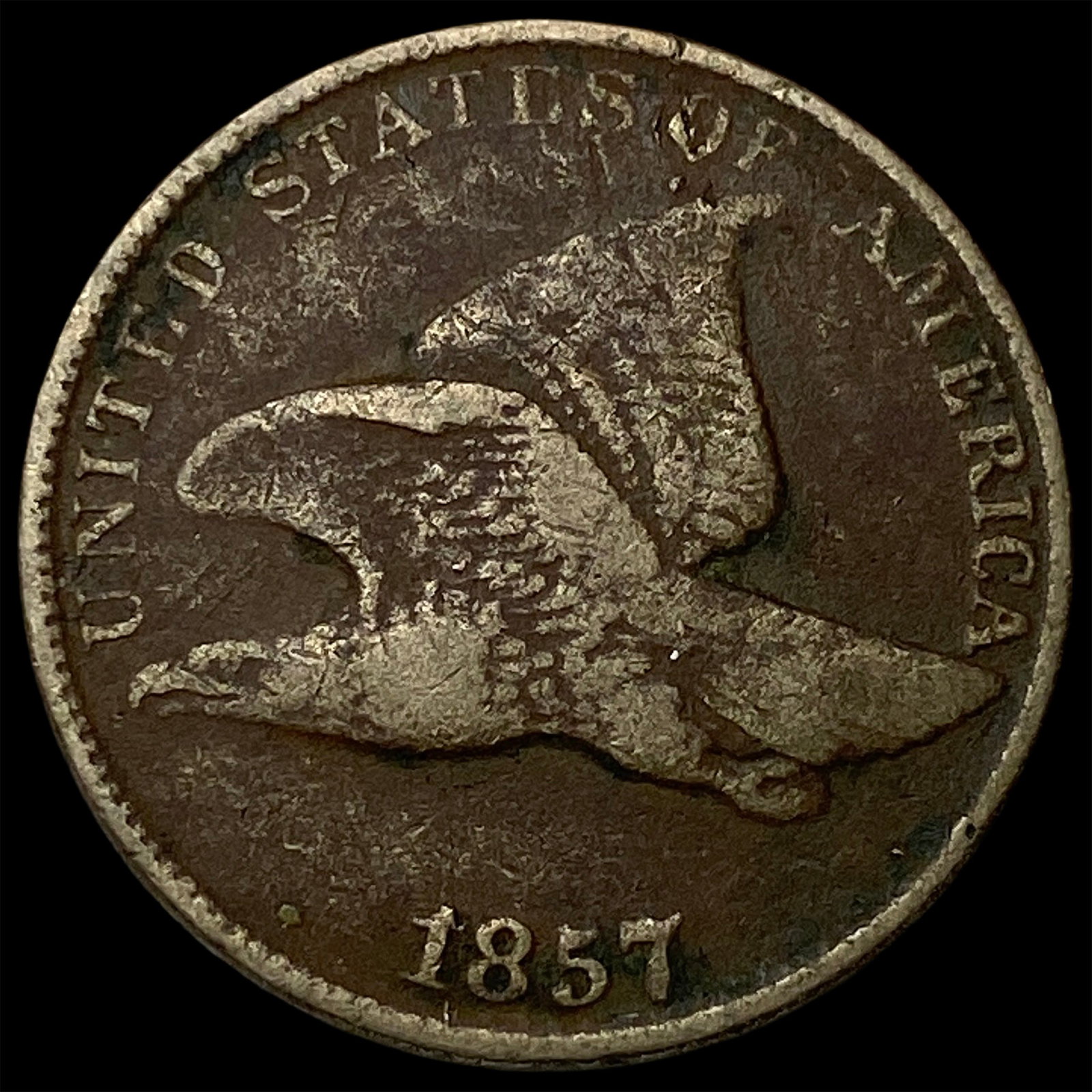1857 Flying Eagle Cent LIGHTLY CIRCULATED (1 of 2)