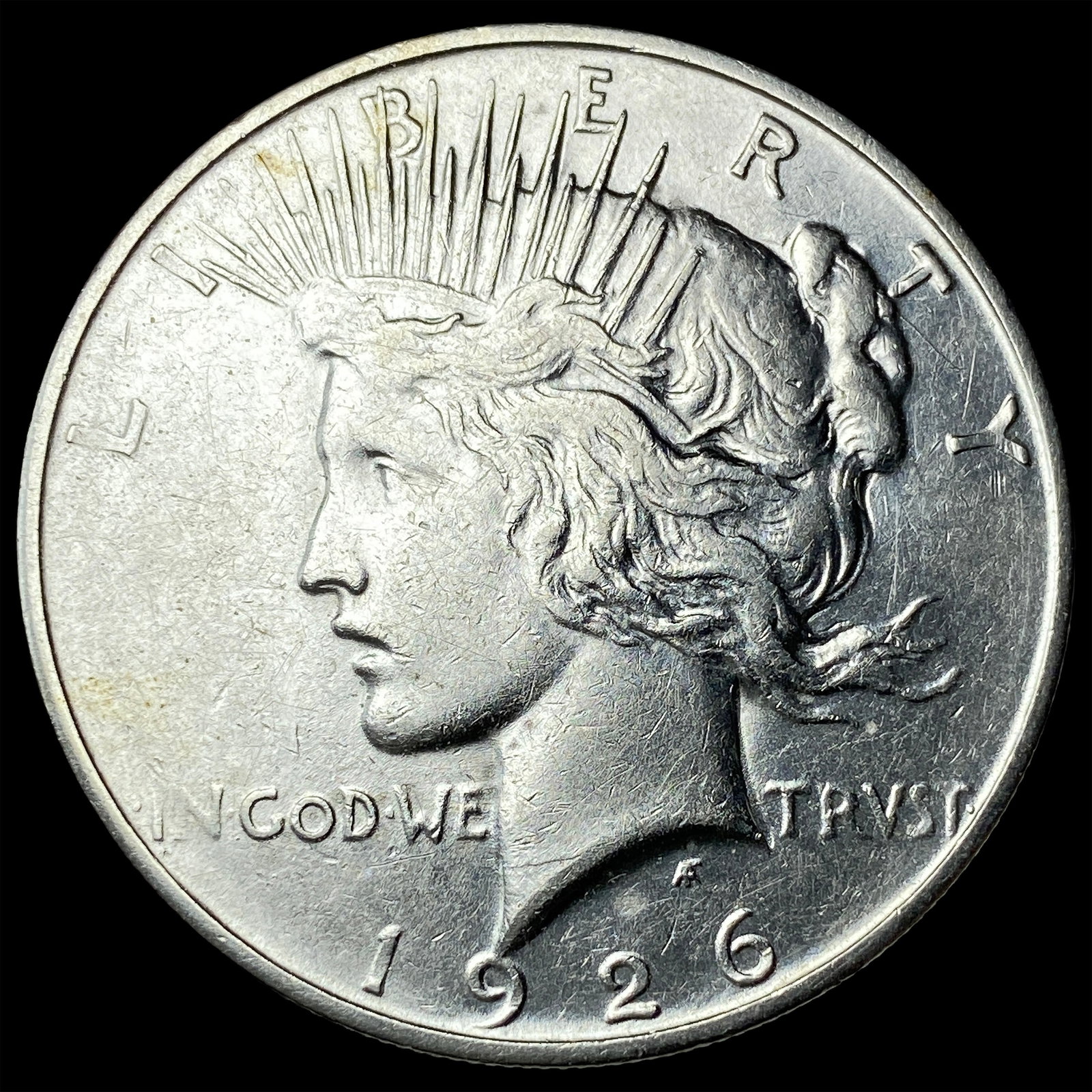 1926 Peace Silver Dollar CLOSELY UNCIRCULATED: 1926 Peace Silver Dollar CLOSELY UNCIRCULATED