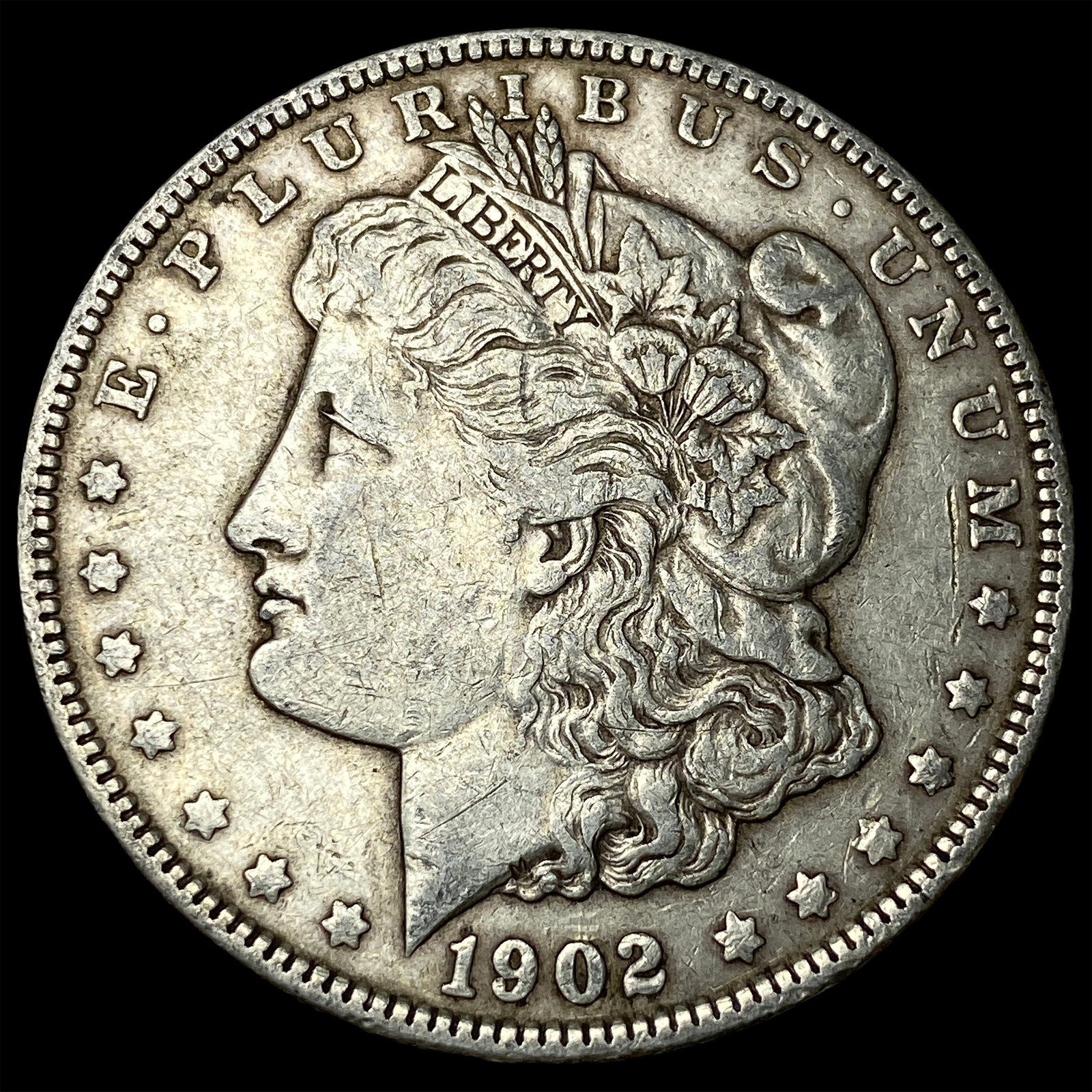 1902 Morgan Silver Dollar CLOSELY UNCIRCULATED: 1902 Morgan Silver Dollar CLOSELY UNCIRCULATED