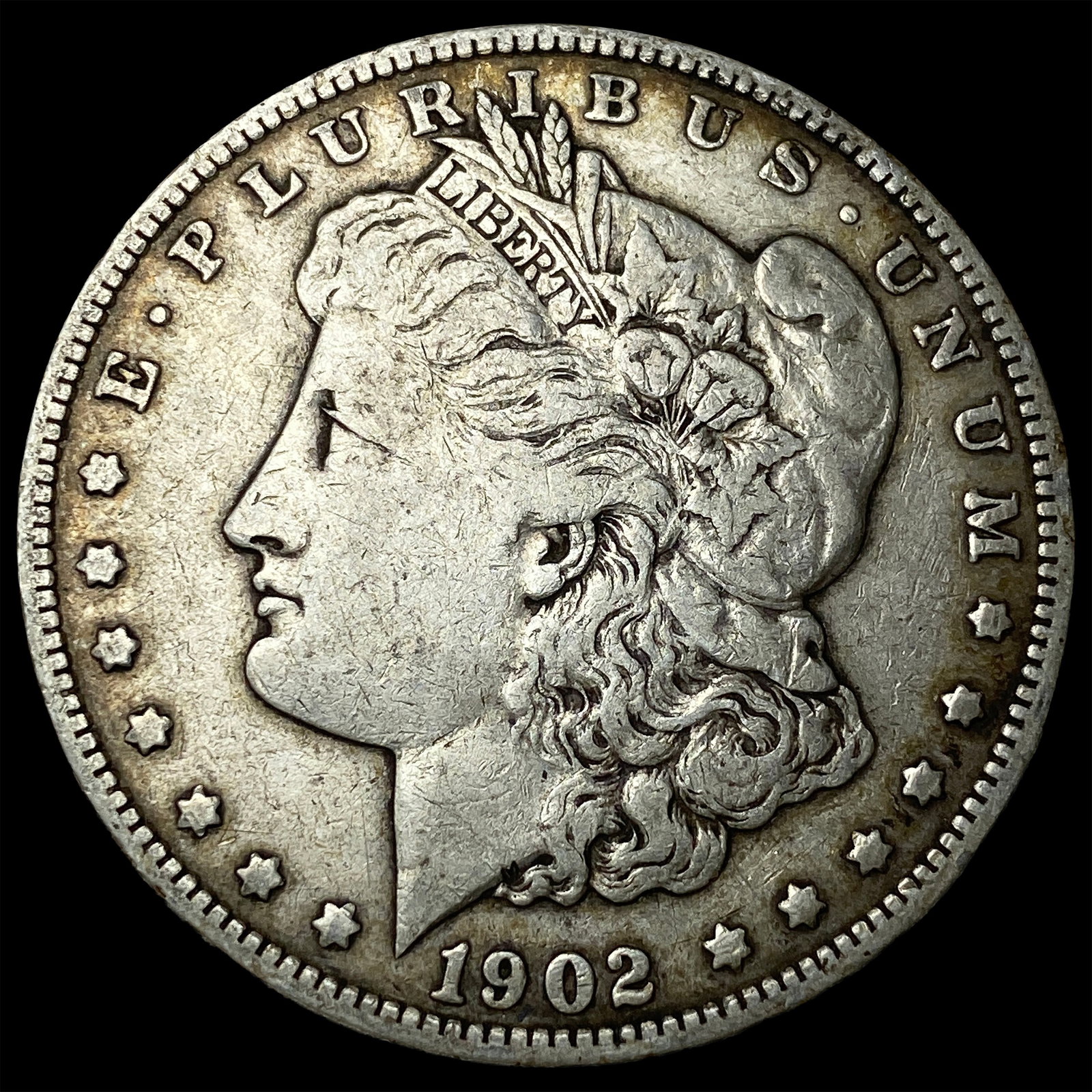 1902 Morgan Silver Dollar CLOSELY UNCIRCULATED: 1902 Morgan Silver Dollar CLOSELY UNCIRCULATED