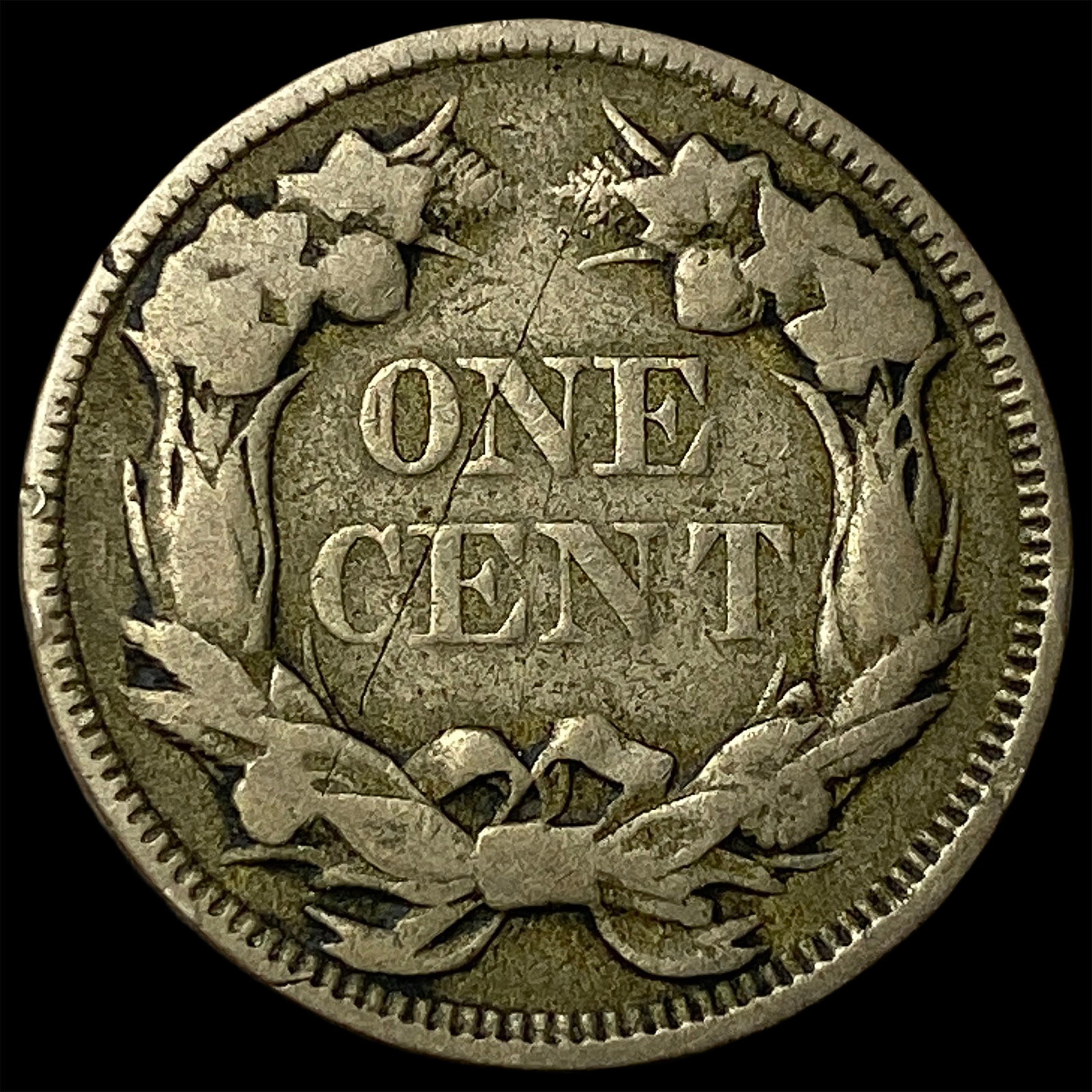 1857 Flying Eagle Cent LIGHTLY CIRCULATED - 2