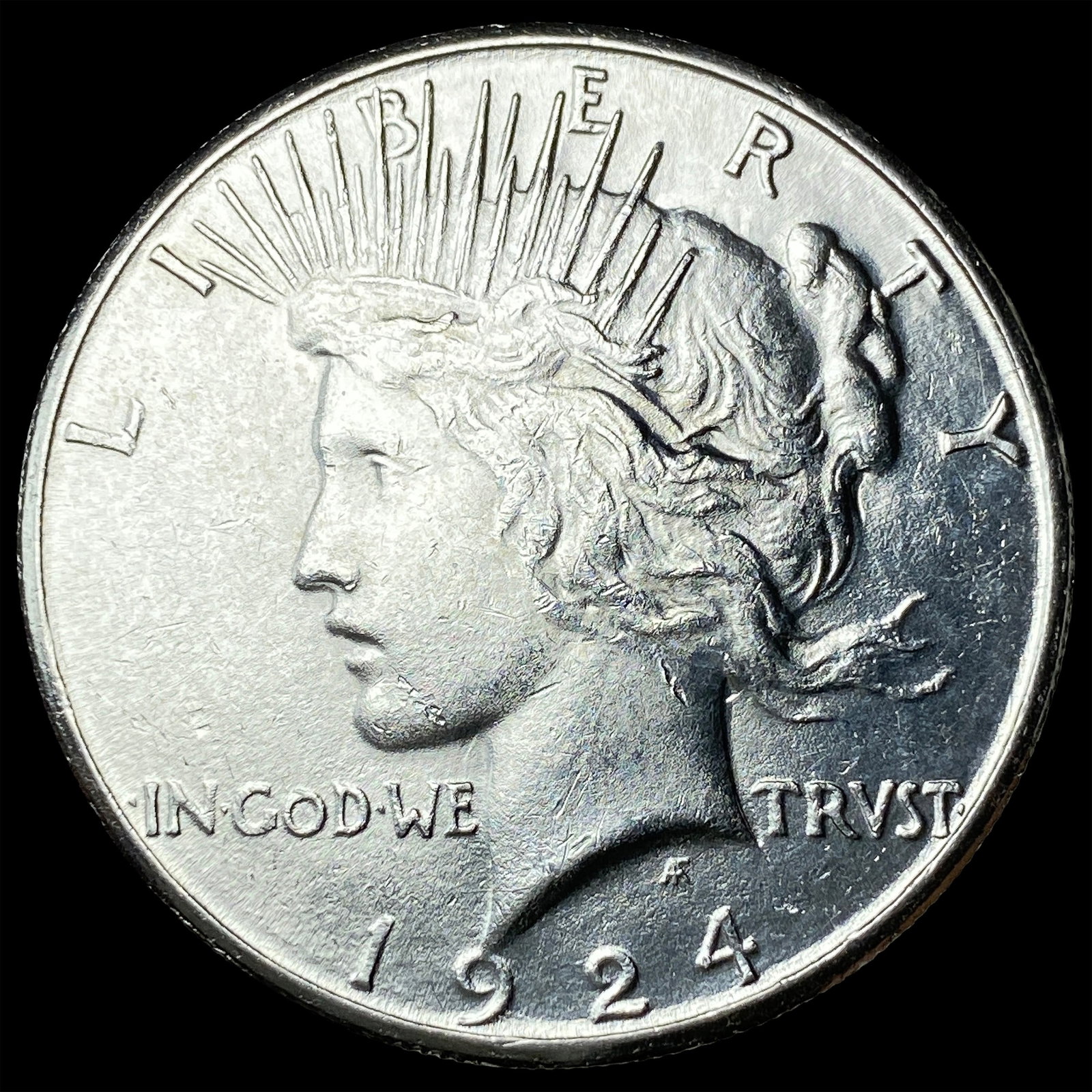 1924-S Silver Peace Dollar UNCIRCULATED (1 of 2)
