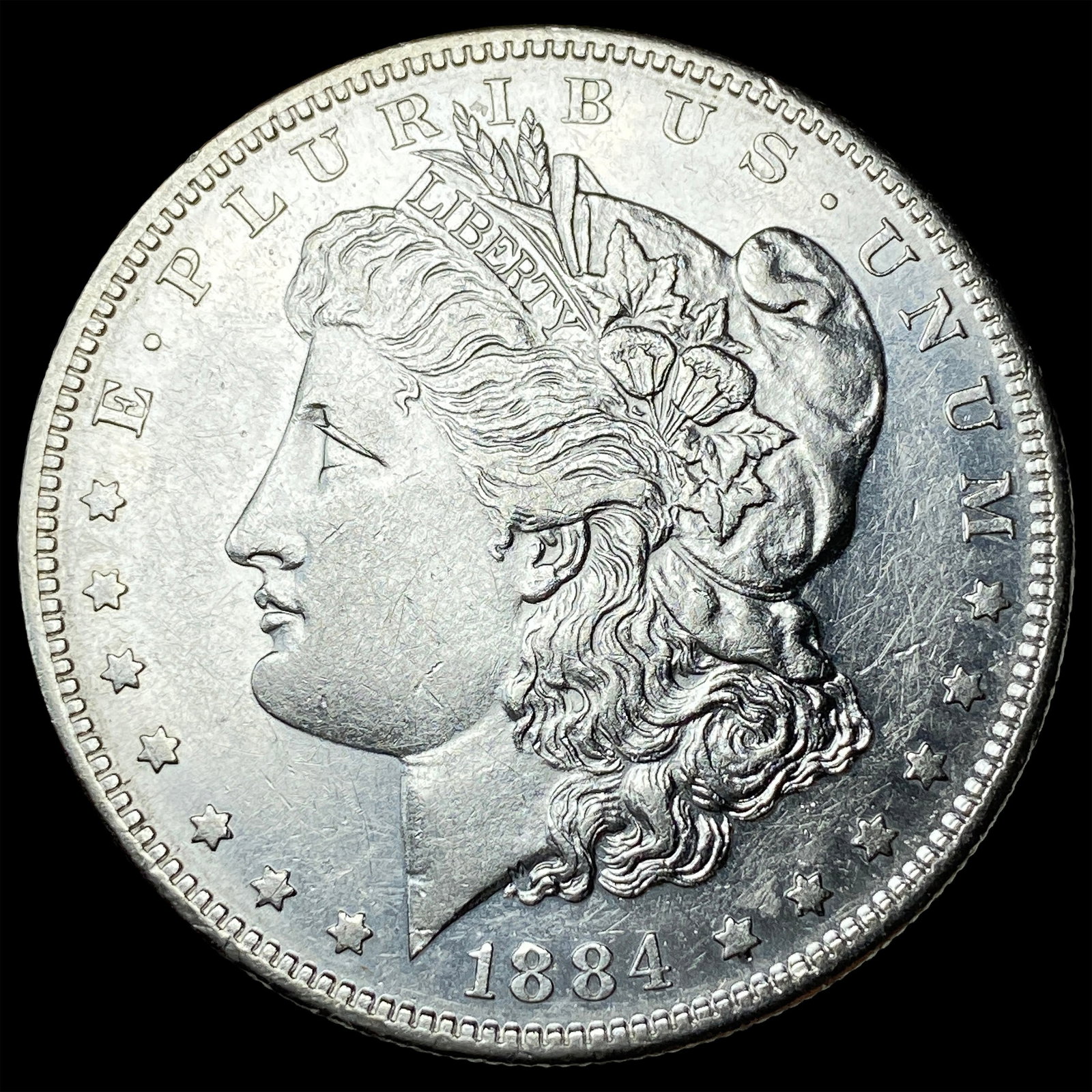 1884-S Silver Morgan Dollar CHOICE AU (1 of 2)